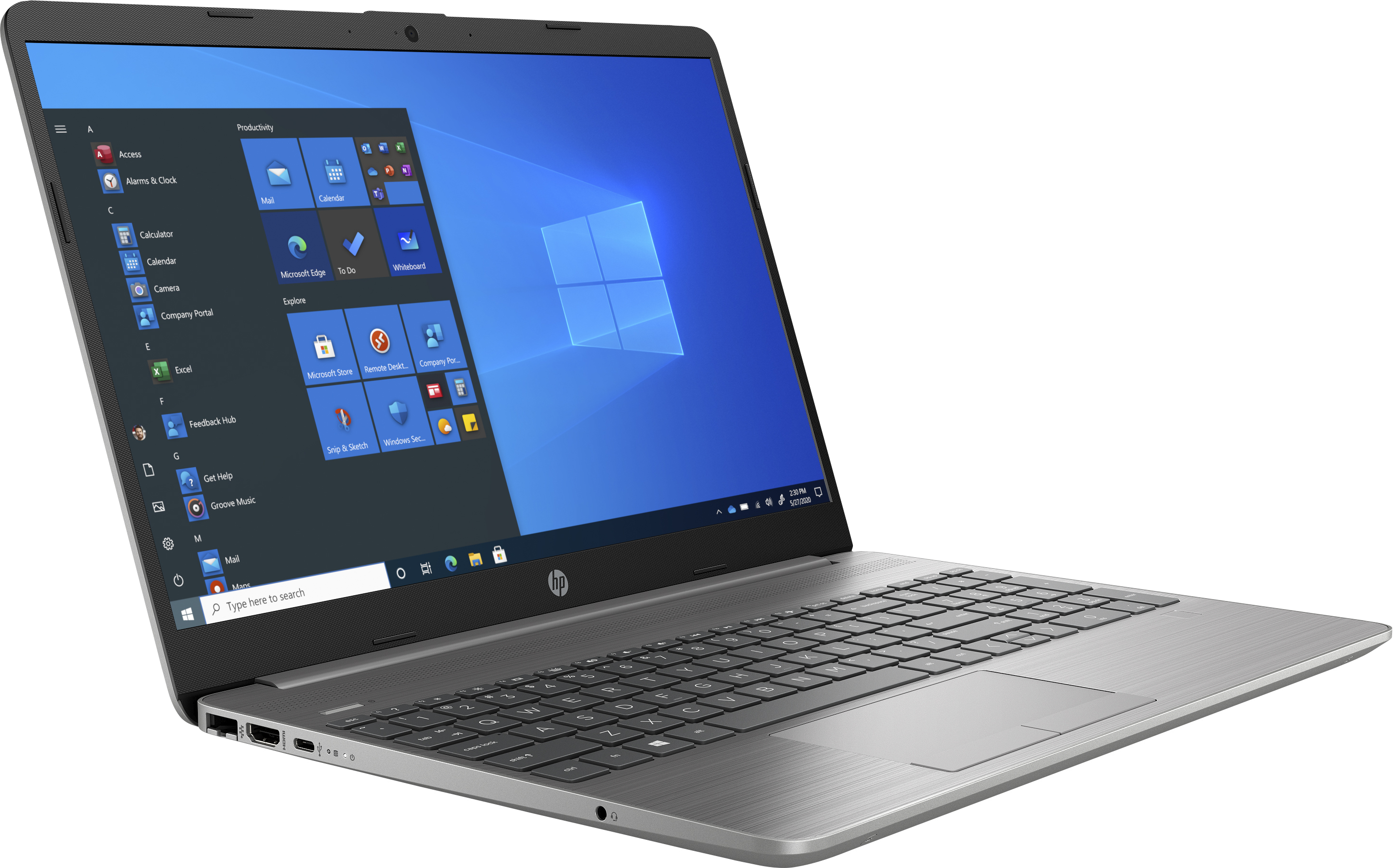 HP 255 G8, AMD Ryzen? 3, 2,6 GHz, 39,6 cm (15.6"), 1920 x 1080 Pixel, 8 GB, 512 GB