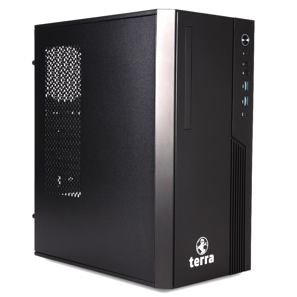 TERRA PC-BUSINESS 4000 SILENT, Intel® Core? i3, i3-14100, 8 GB, 500 GB, DVD±RW, Windows 11 Pro