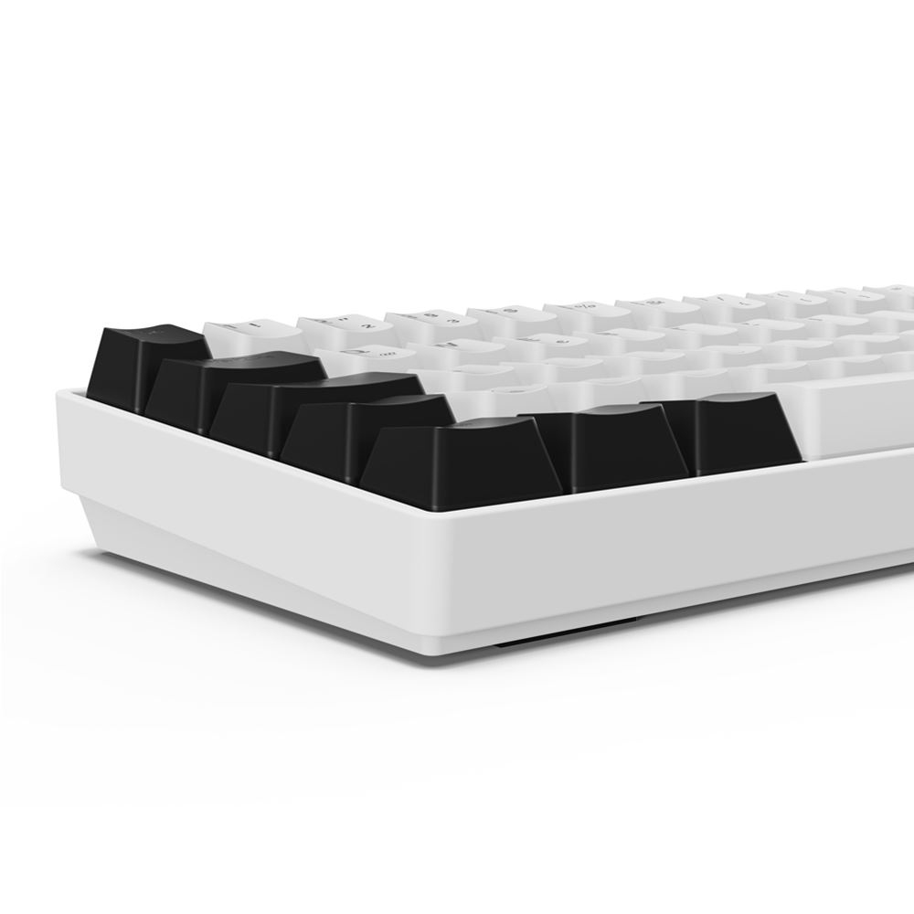 Sharkoon SGK50 S4, 60%, Kabelgebunden, USB, QWERTZ, RGB-LED, Weiß