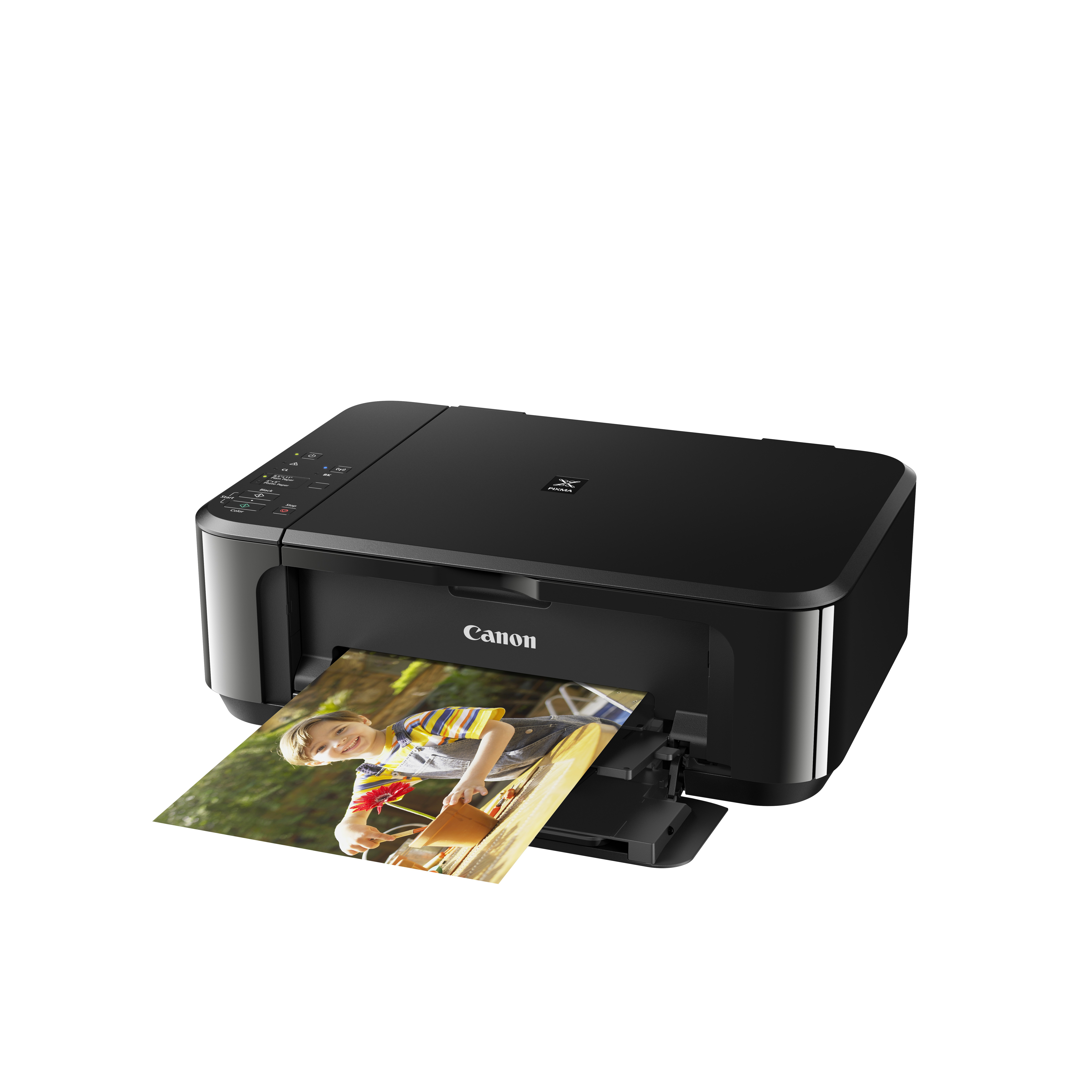 Canon PIXMA MG3650, Tintenstrahl, Farbdruck, 4800 x 1200 DPI, Farbkopieren, A4, Schwarz