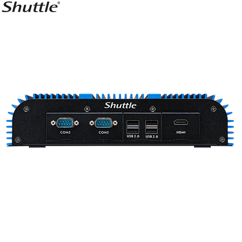 Shuttle BPCWL02-i3 industrial Box-PC, Core i3-8145UE, 2x SO-DIMM, 2x LAN, 1x COM, 1xHDMI,4x USB, lüf