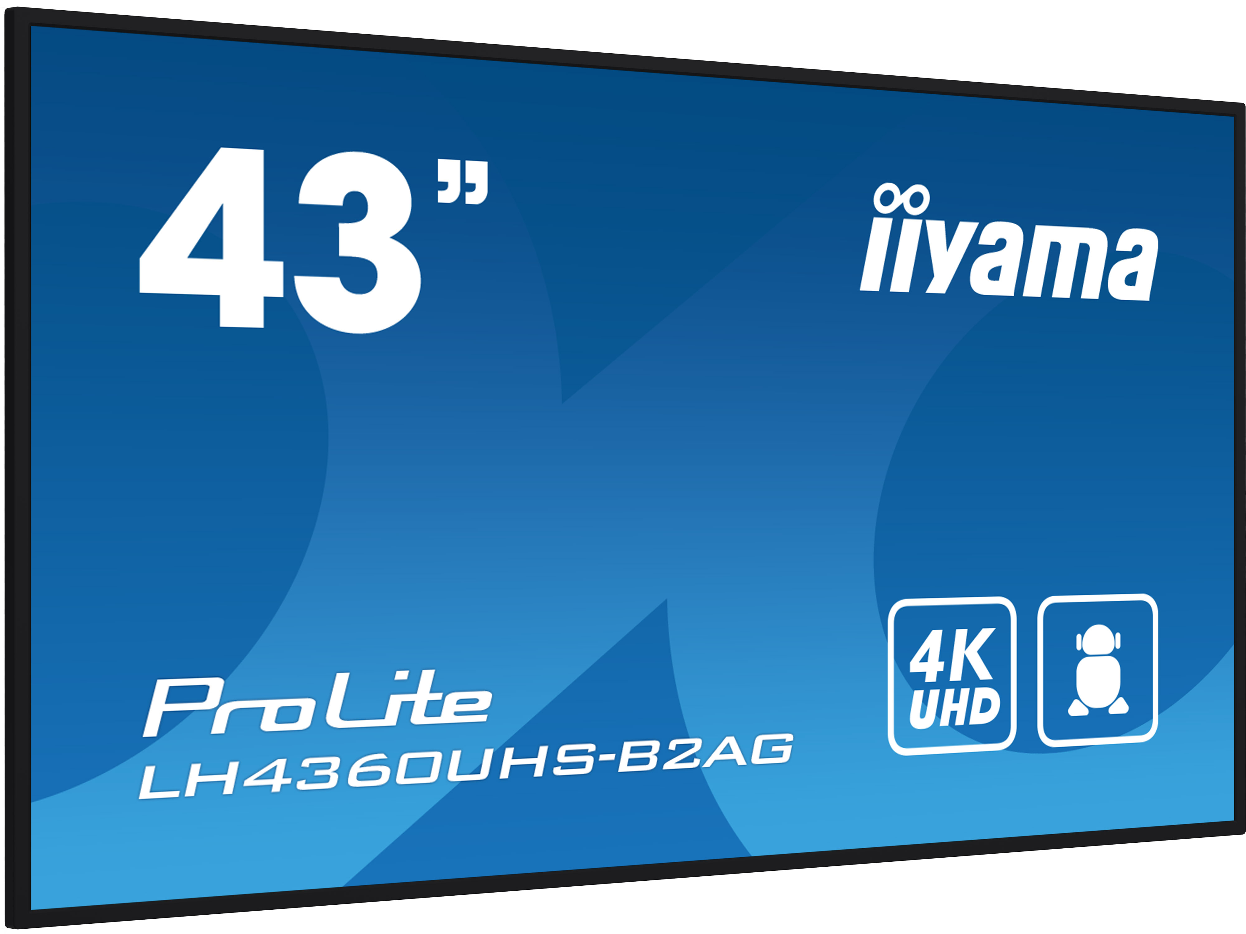 Iiyama LH4360UHS-B2AG, Digitale A-Platine, 108 cm (42.5"), LED, 3840 x 2160 Pixel, WLAN, 24/7