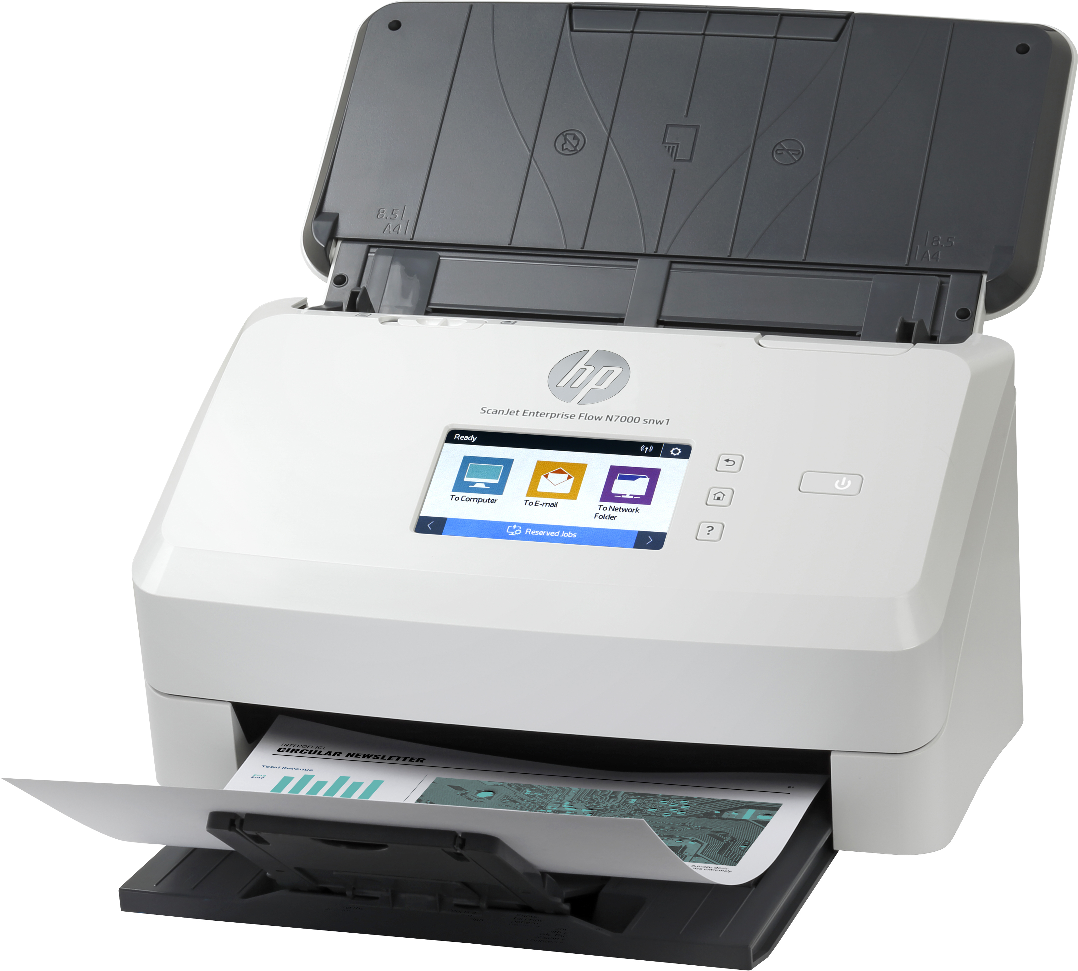 HP ScanJet Enterprise Flow N7000 snw1 - Dokumentenscanner - CMOS / CIS - Duplex - 216 x 3100 mm - 60