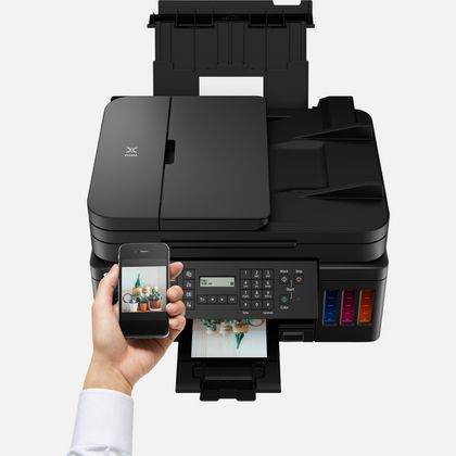 Canon PIXMA G7050 - Multifunktionsdrucker - Farbe - Tintenstrahl - nachfüllbar - A4 (210 x 297 mm)