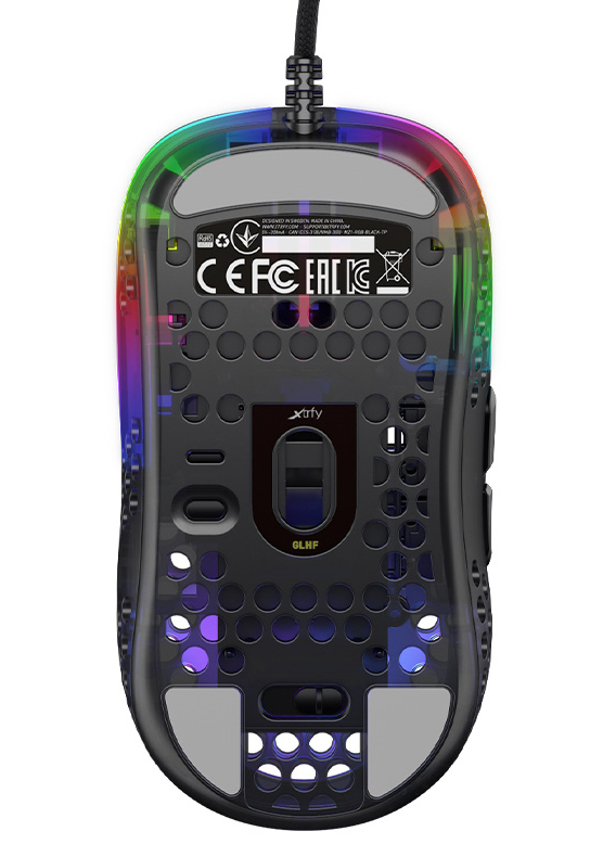 Cherry Xtrfy MZ1 - Zy's Rail - Maus - ergonomisch - optisch