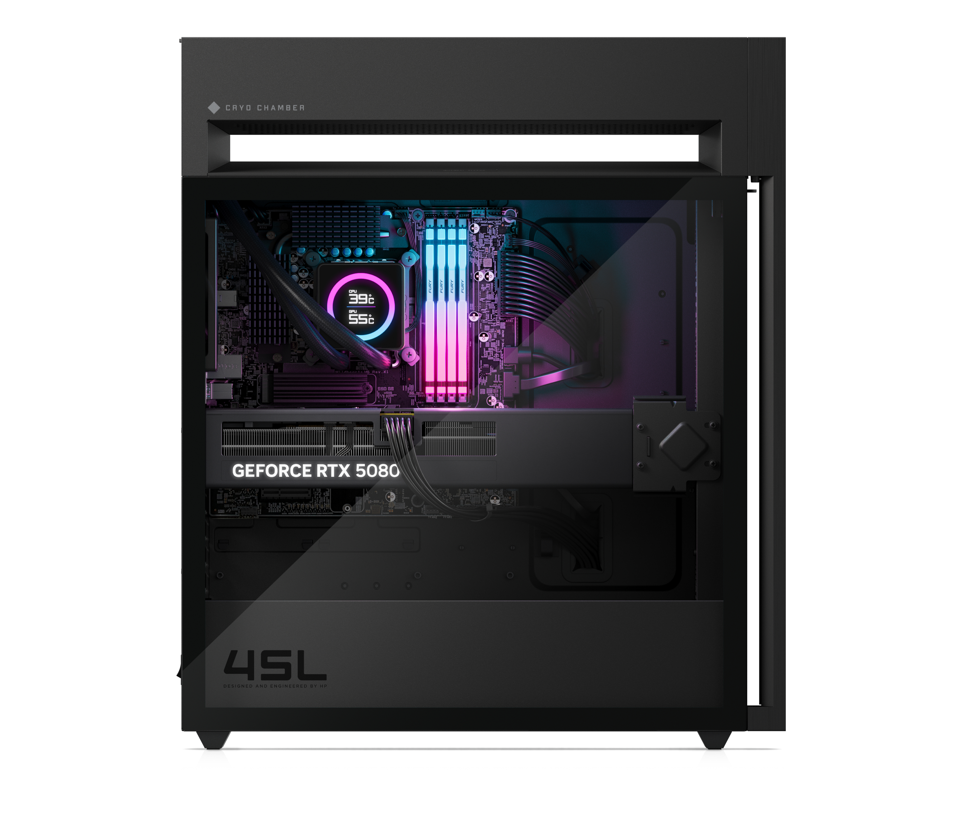 HP OMEN 45L by HP GT22-3475ng - microATX - Core Ultra 9 285K / 3.7 GHz - RAM 64 GB - SSD 2 TB - NVMe