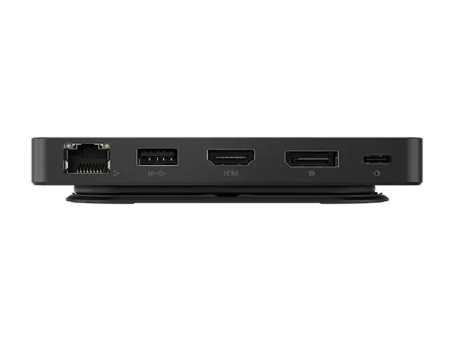 Lenovo USB-C Dual Display Travel Dock inkl. 65W-Netzteil, USB-C 3.1 [Stecker]