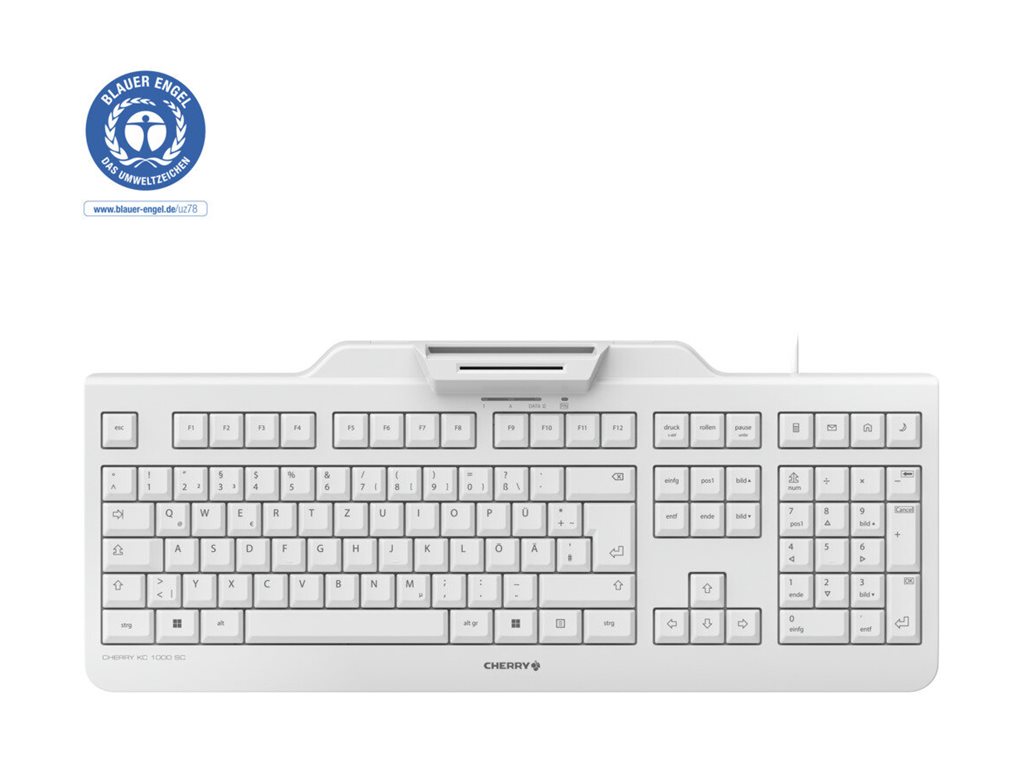 Cherry KC 1000 SC - Tastatur - USB - Spanisch