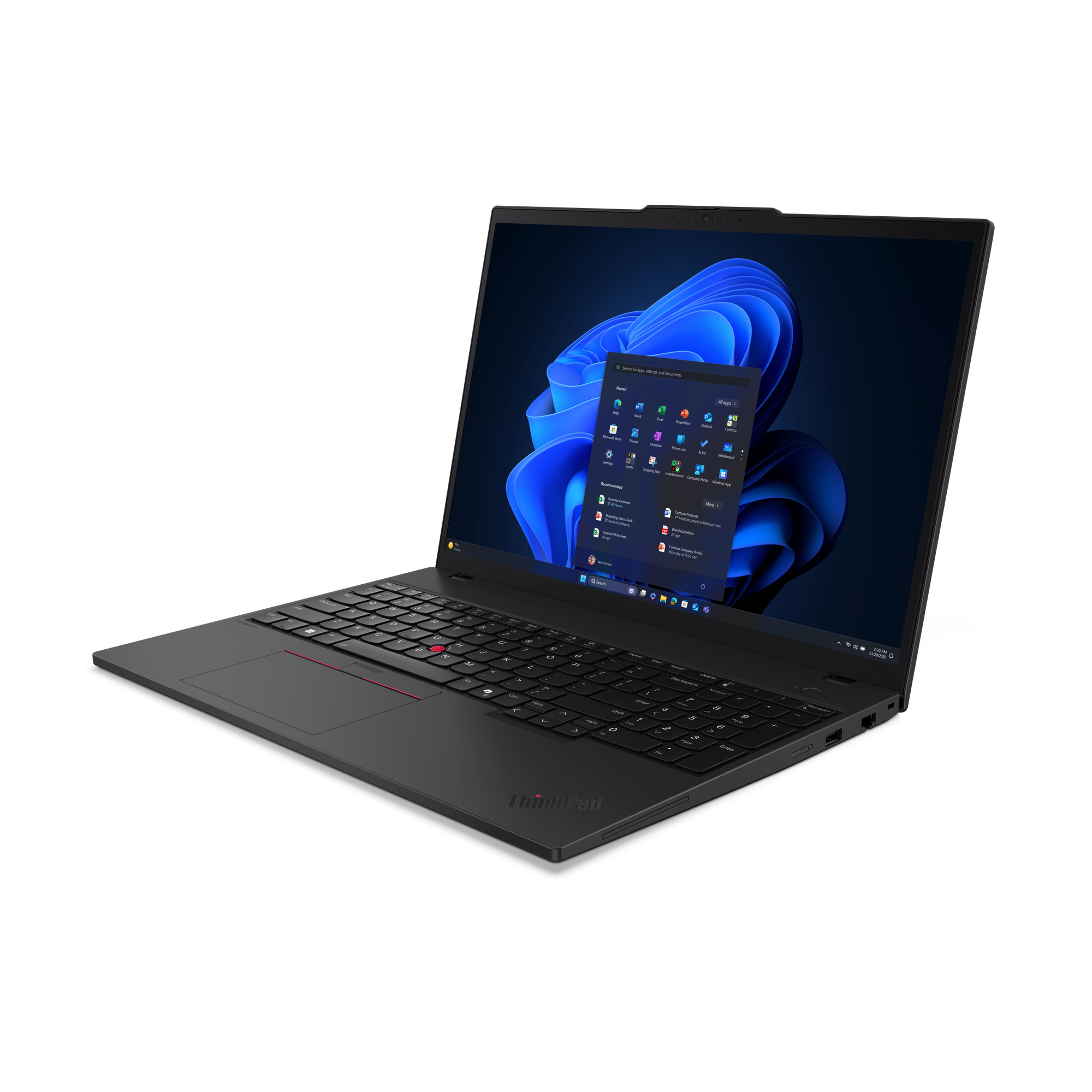 Lenovo ThinkPad T16 Gen 4 (Intel), 16" WUXGA, Core Ultra 7 258V, 3GB RAM, 1TB SSD, Win11 Pro