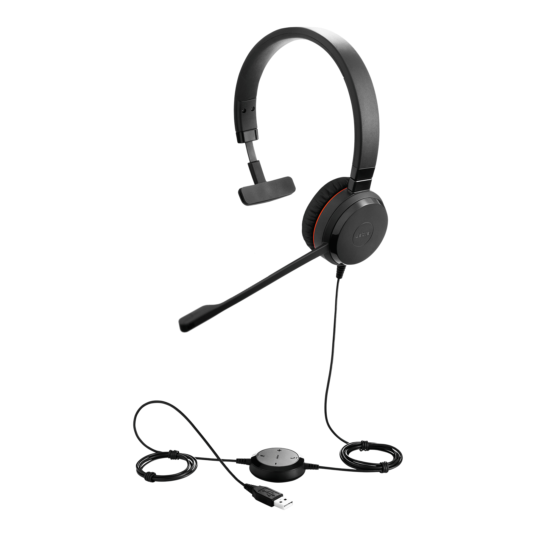 Jabra Evolve 30 II MS Mono - Headset - On-Ear