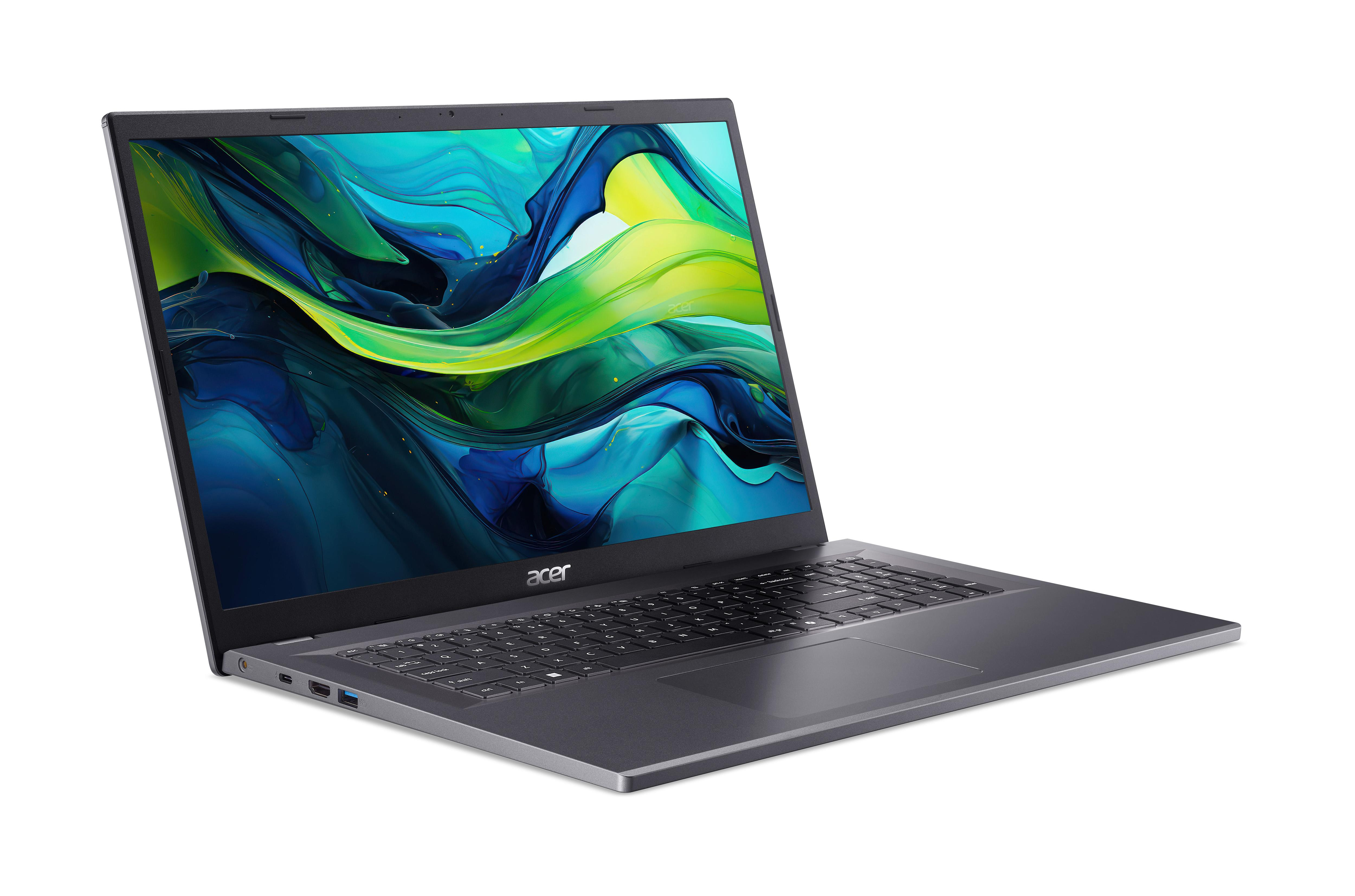 Acer Aspire 17 A17-51M - Intel Core 5 120U / 1.4 GHz - Win 11 Home - Intel Graphics - 16 GB RAM - 51