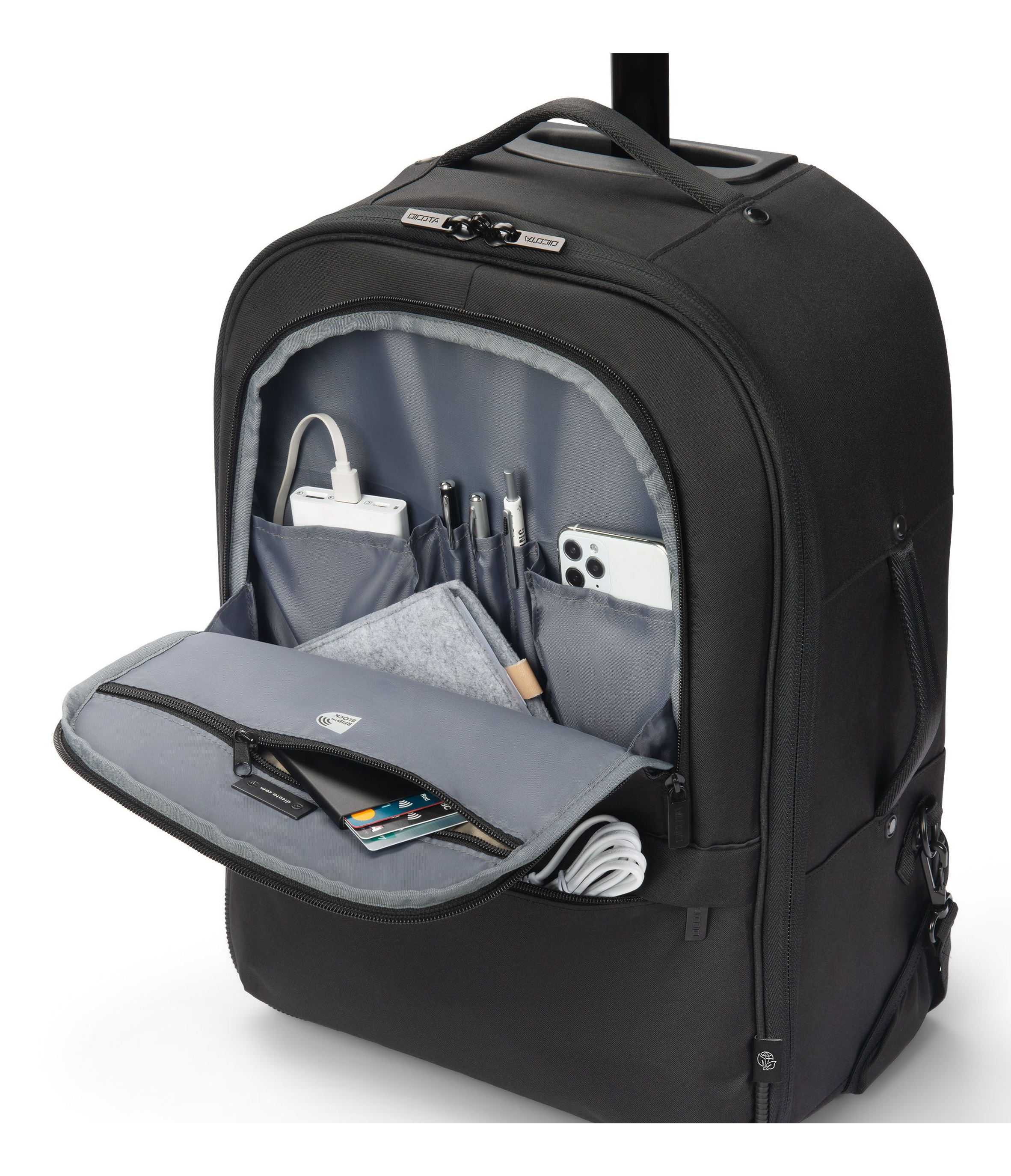 Dicota Eco Core - Notebook-Rucksack - Rolle