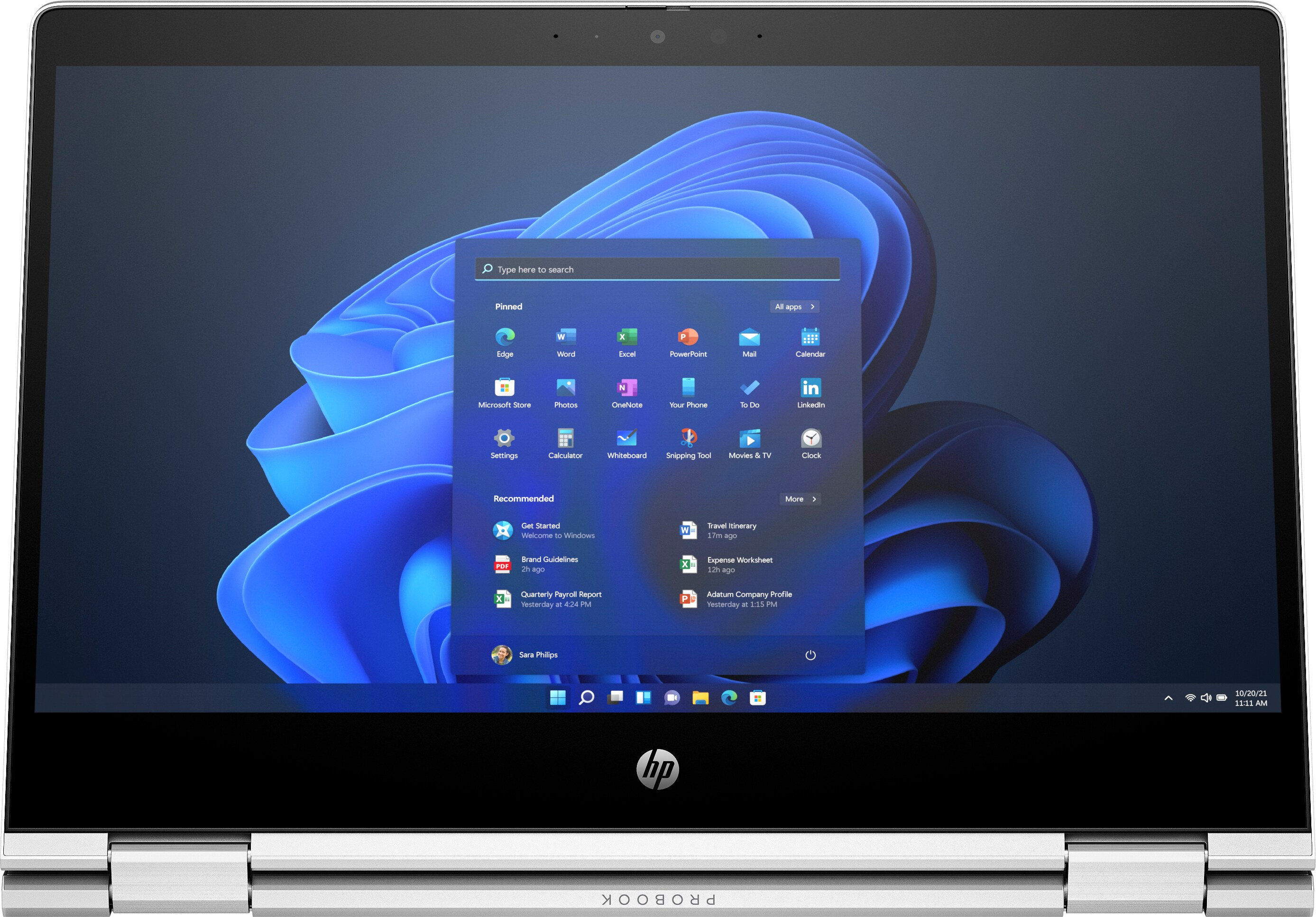 HP Pro x360 435 G10, AMD Ryzen? 5, 2 GHz, 33,8 cm (13.3"), 1920 x 1080 Pixel, 16 GB, 256 GB