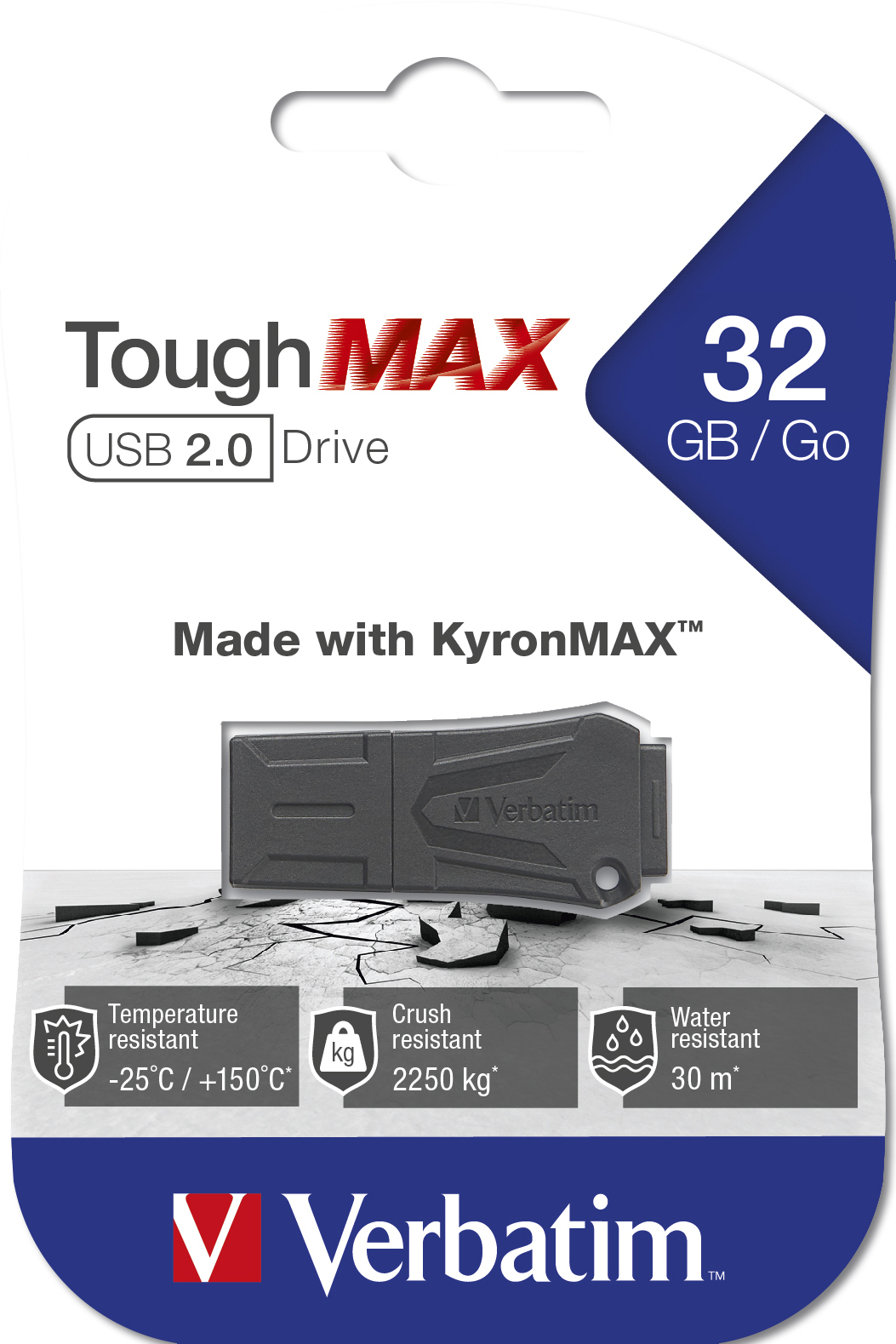 Verbatim ToughMAX - USB-Flash-Laufwerk - 32 GB