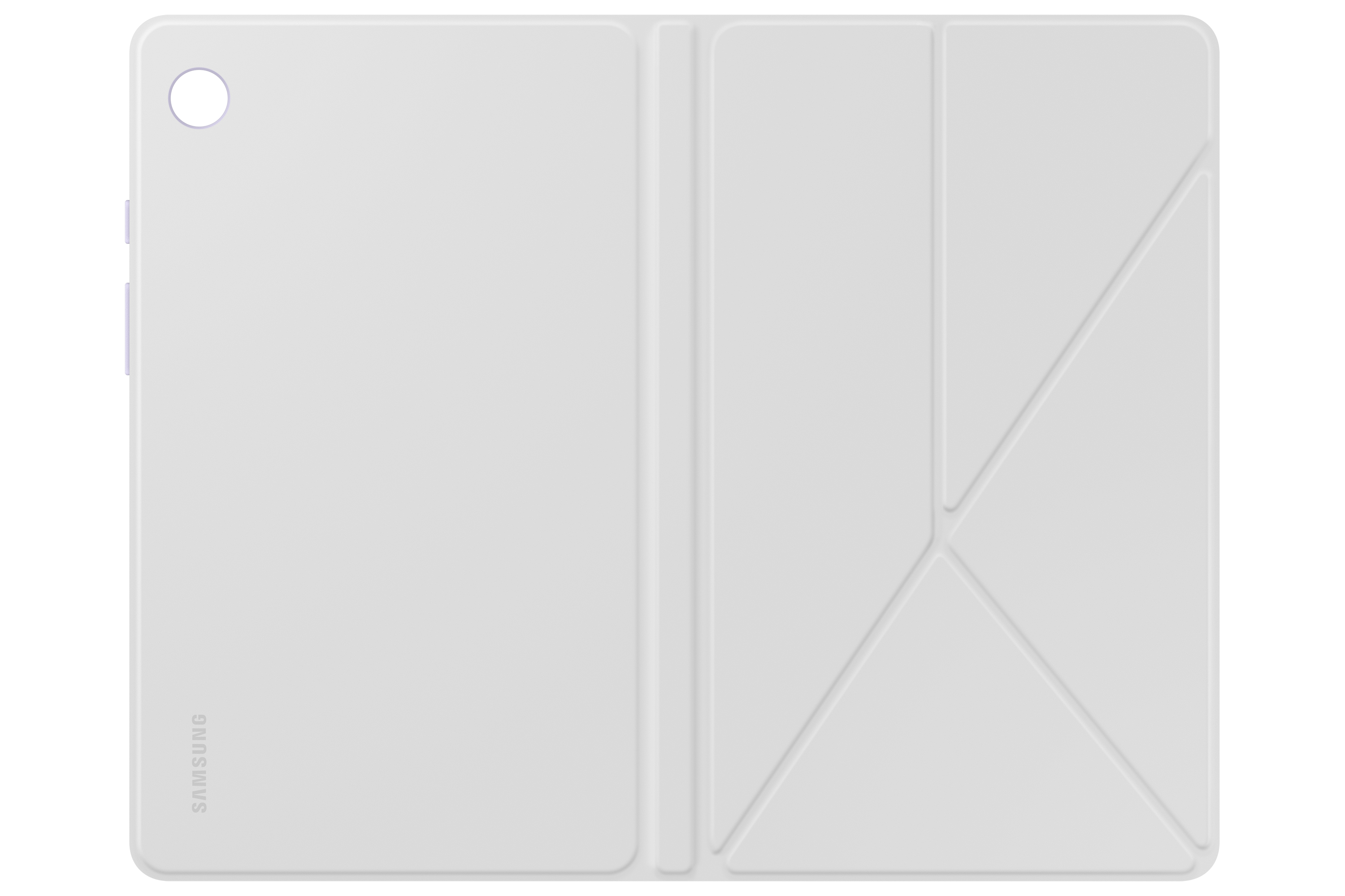 Samsung EF-BX110 - Flip-Hülle für Tablet - weiß