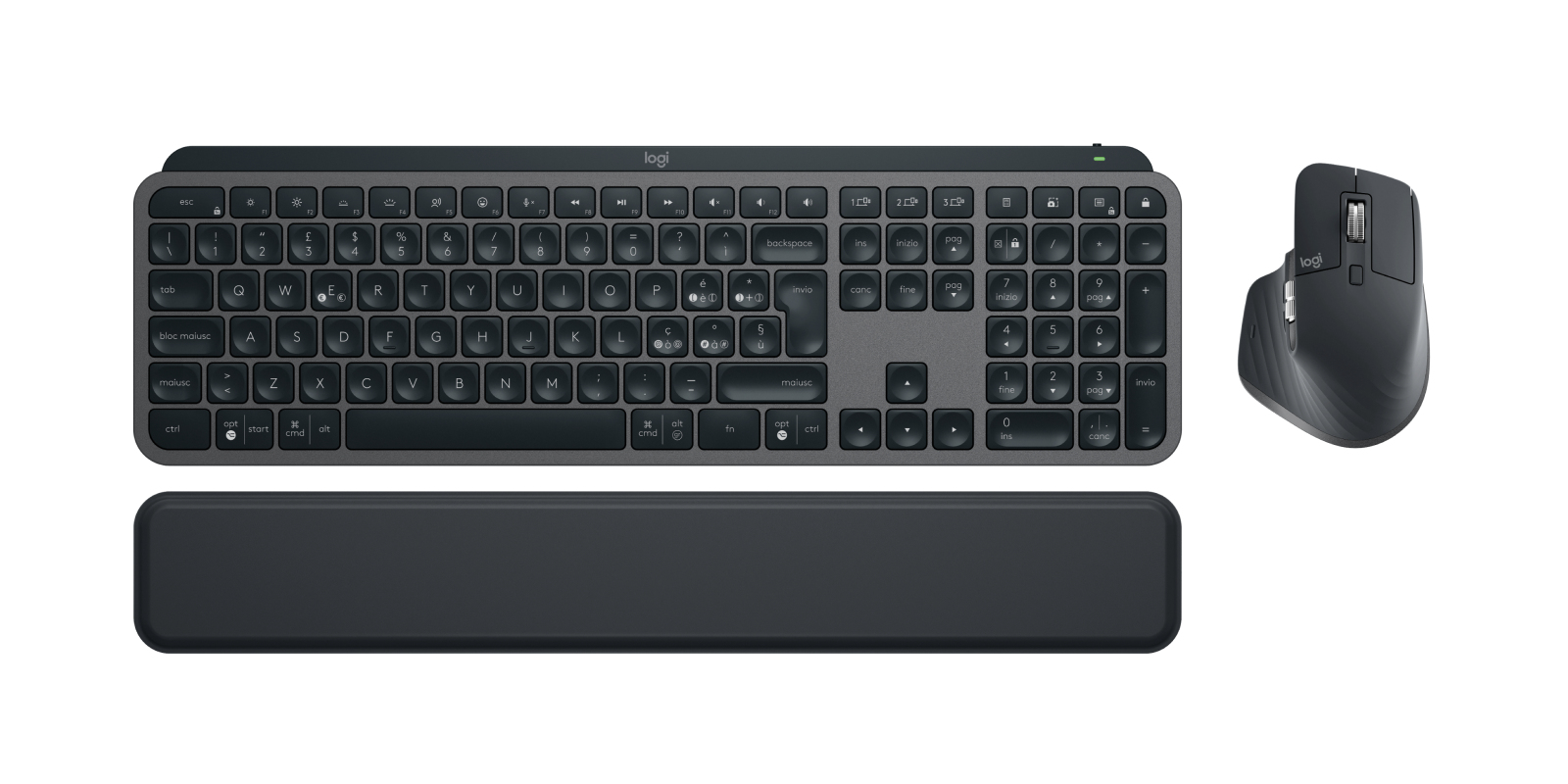 Logitech MX Keys S Combo - Tastatur-und-Maus-Set