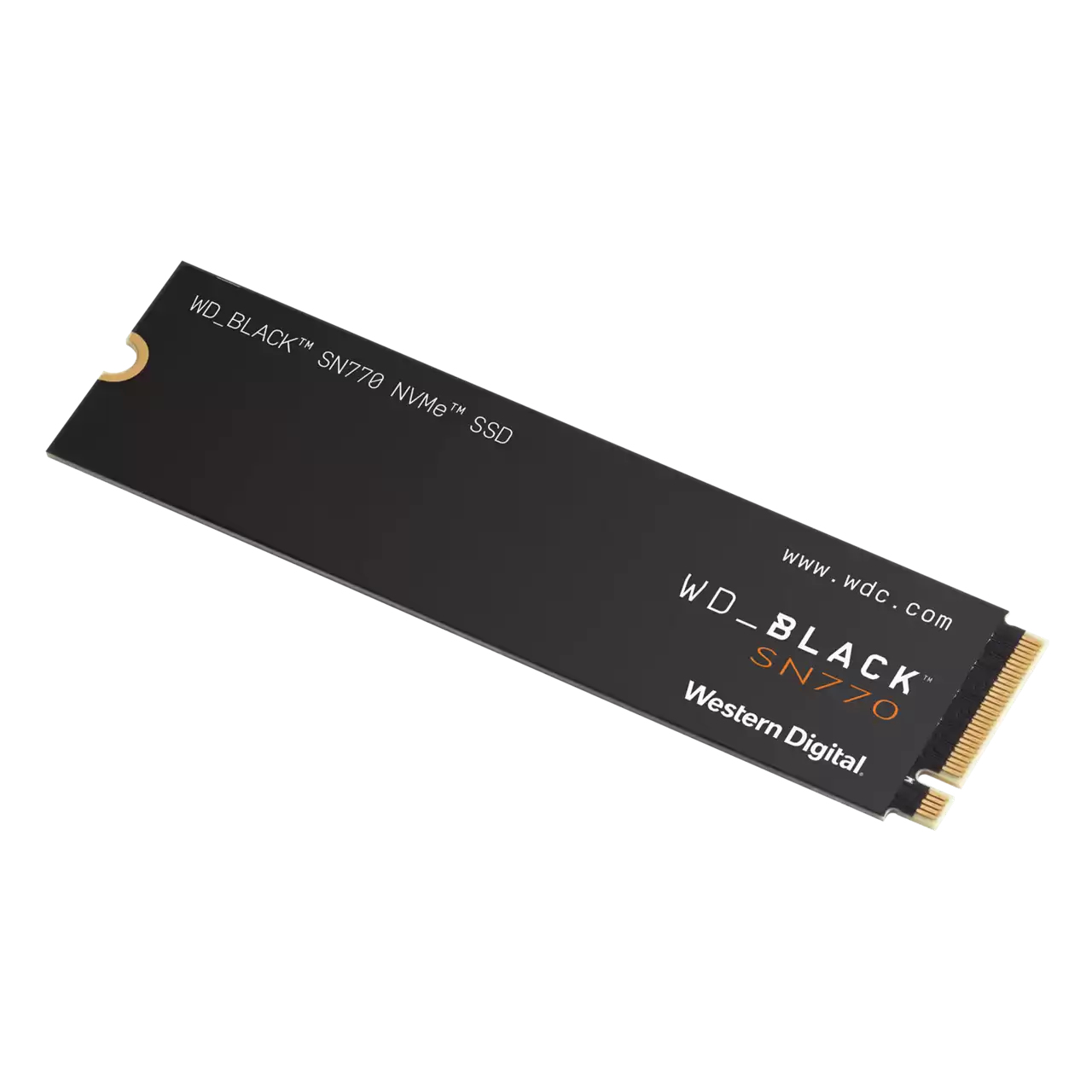Western Digital WD_BLACK SN770 NVMe SSD 250GB, M.2 2280 / M-Key / PCIe 4.0 x4
