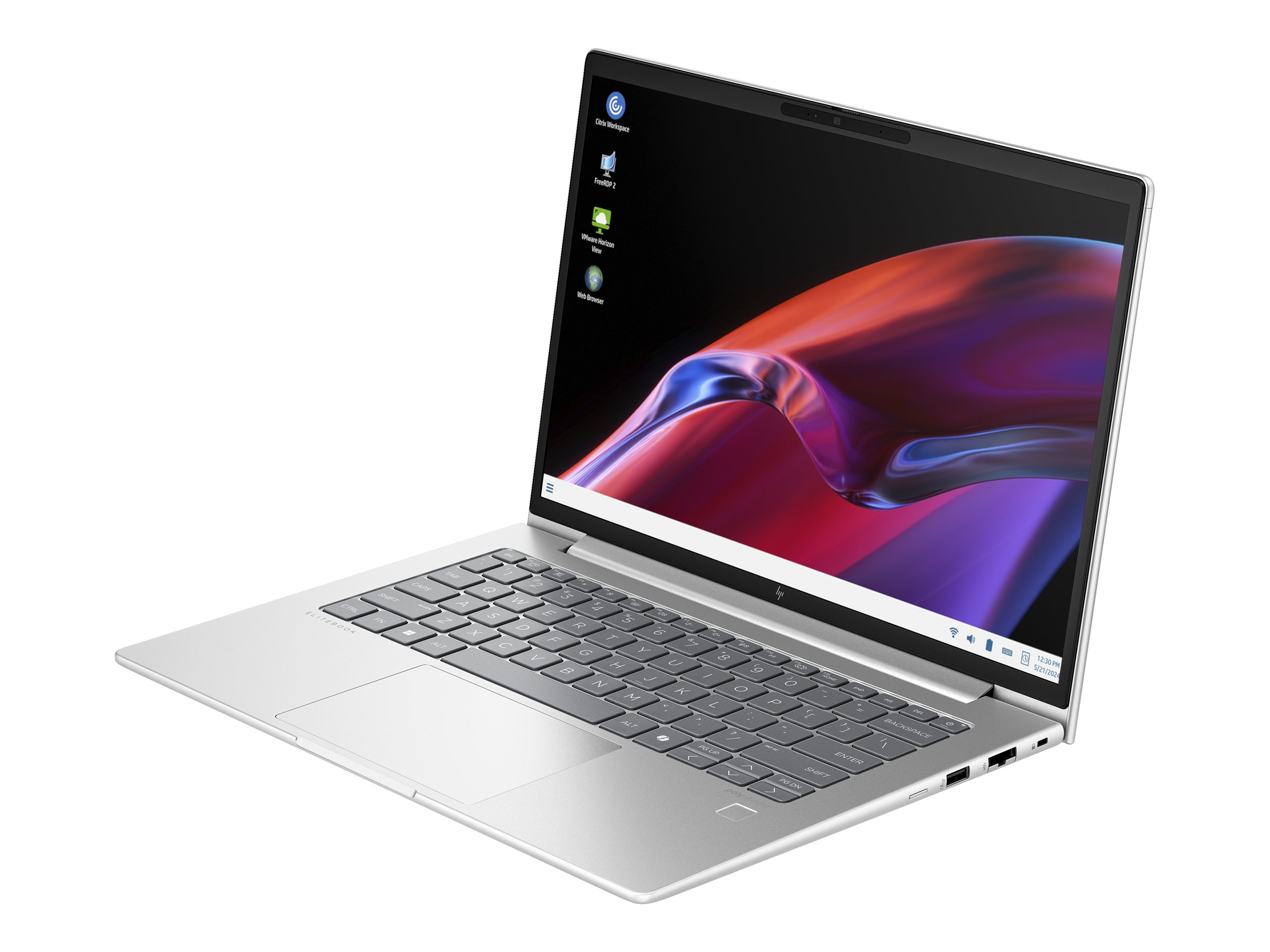 HP Elite Mobile Thin Client mt645 G8 - 180°-Scharnierdesign - AMD Ryzen 3 7335U / 3 GHz - HP ThinPro
