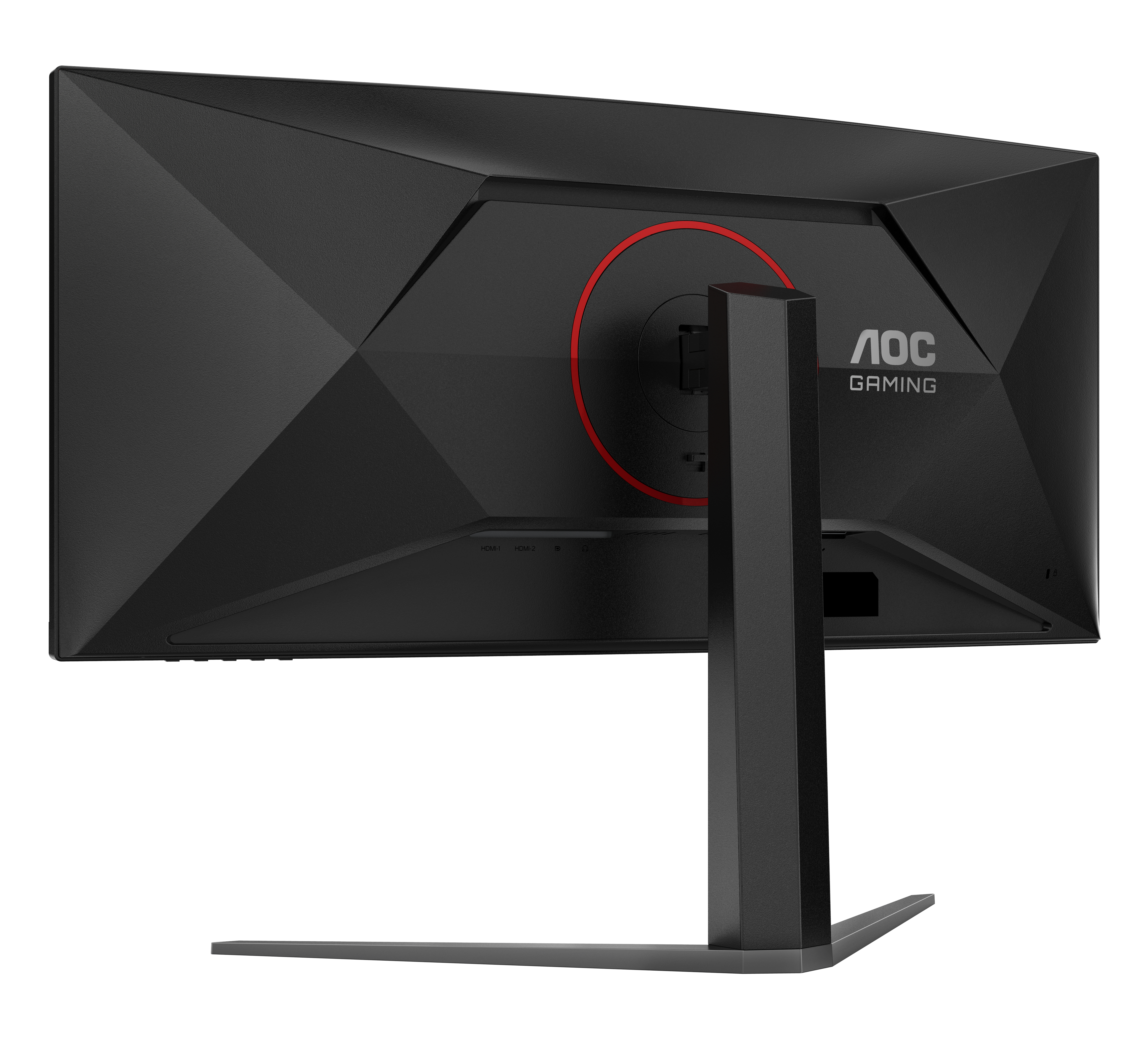 AOC G4 CU34G4, 86,4 cm (34"), 3440 x 1440 Pixel, Wide Quad HD, LED, 1 ms, Schwarz, Rot