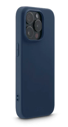 Hama Fantastic Feel, Cover, Apple, iPhone 15 Pro, 15,5 cm (6.1"), Dunkelblau