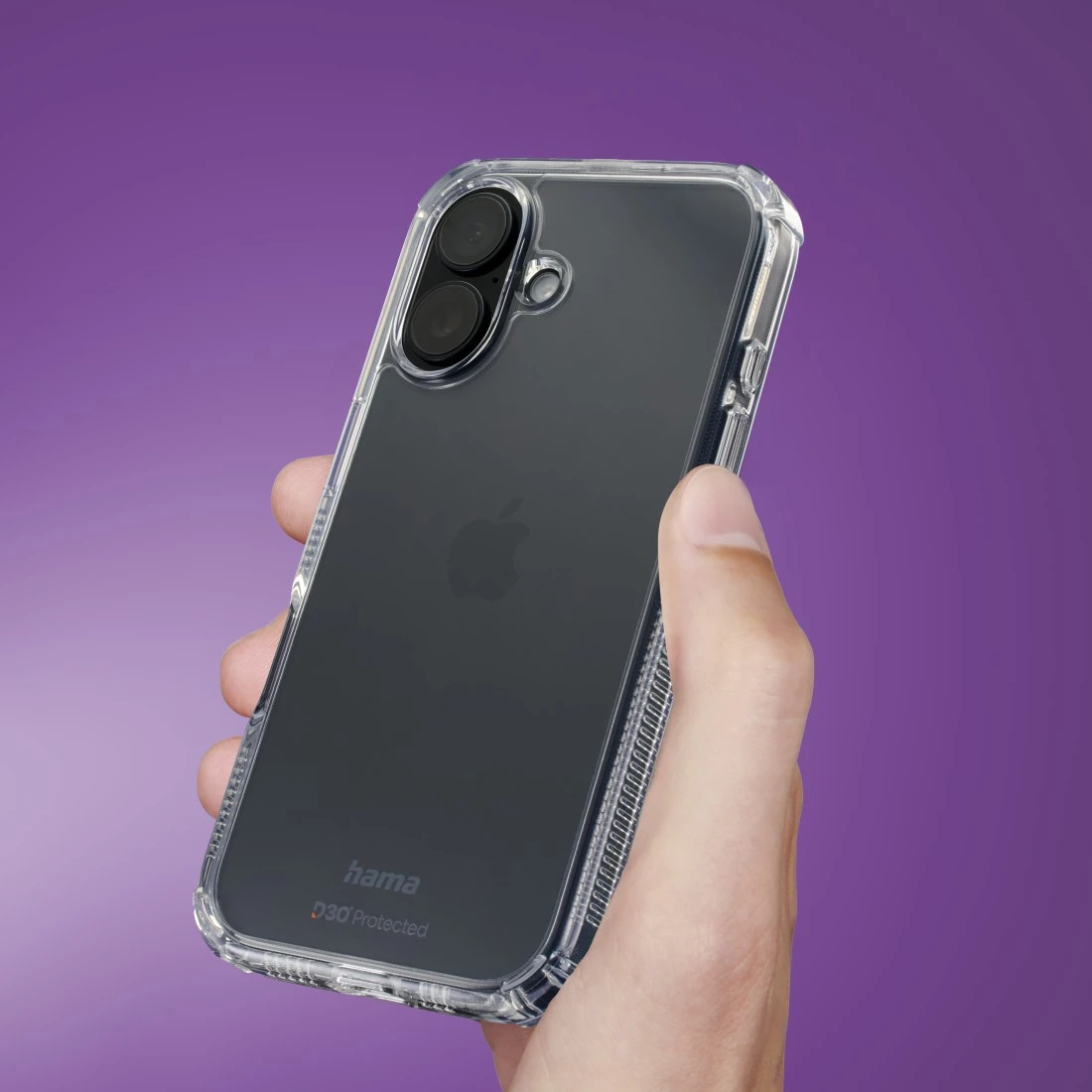 Hama Extreme Protect - Hintere Abdeckung für Mobiltelefon - D3O, Polycarbonat (PC)