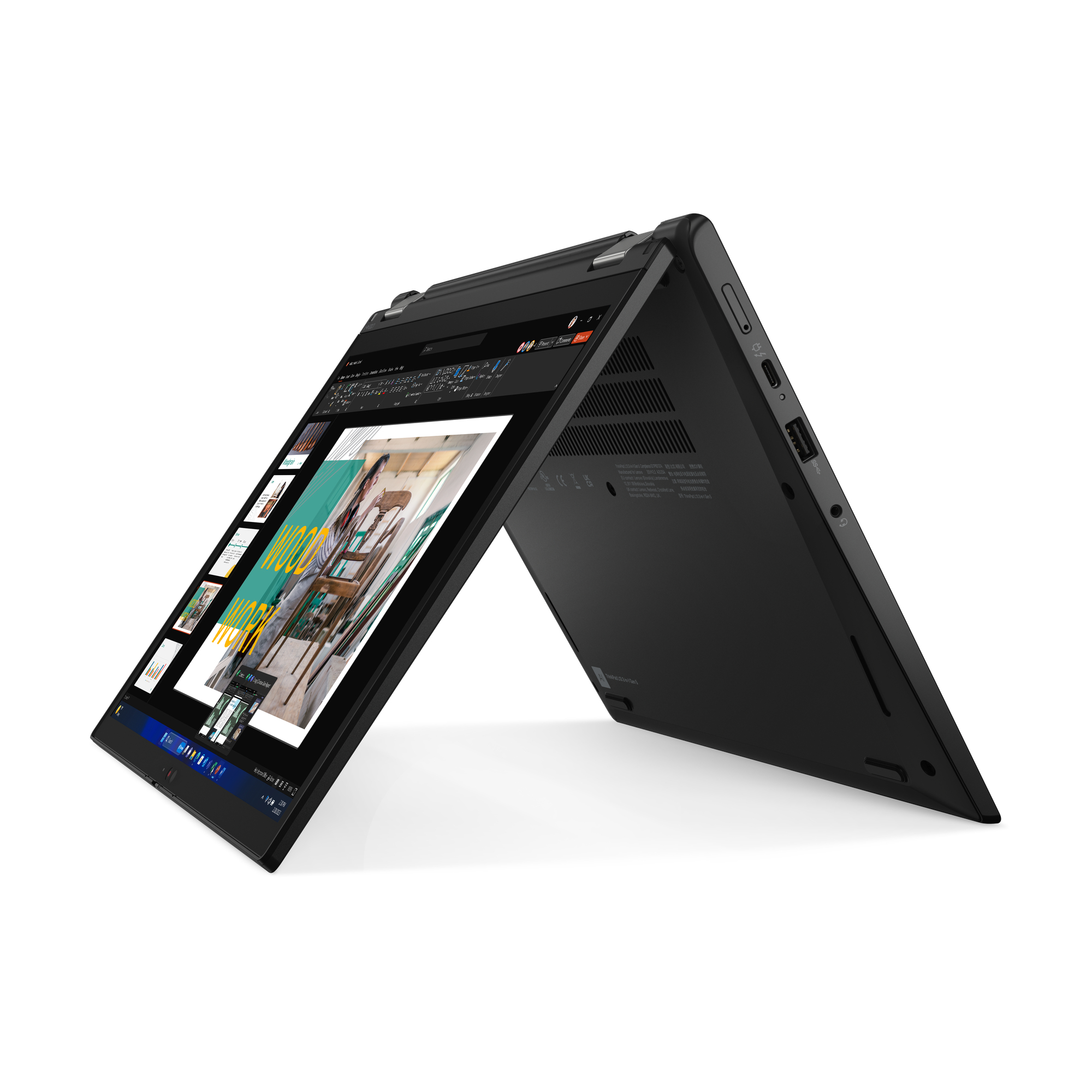 Lenovo ThinkPad L13 2-in-1 G5, 13.3" WUXGA Touch, Core™ Ultra 5 135U, 32GB RAM, 256GB SSD, Win11 Pro