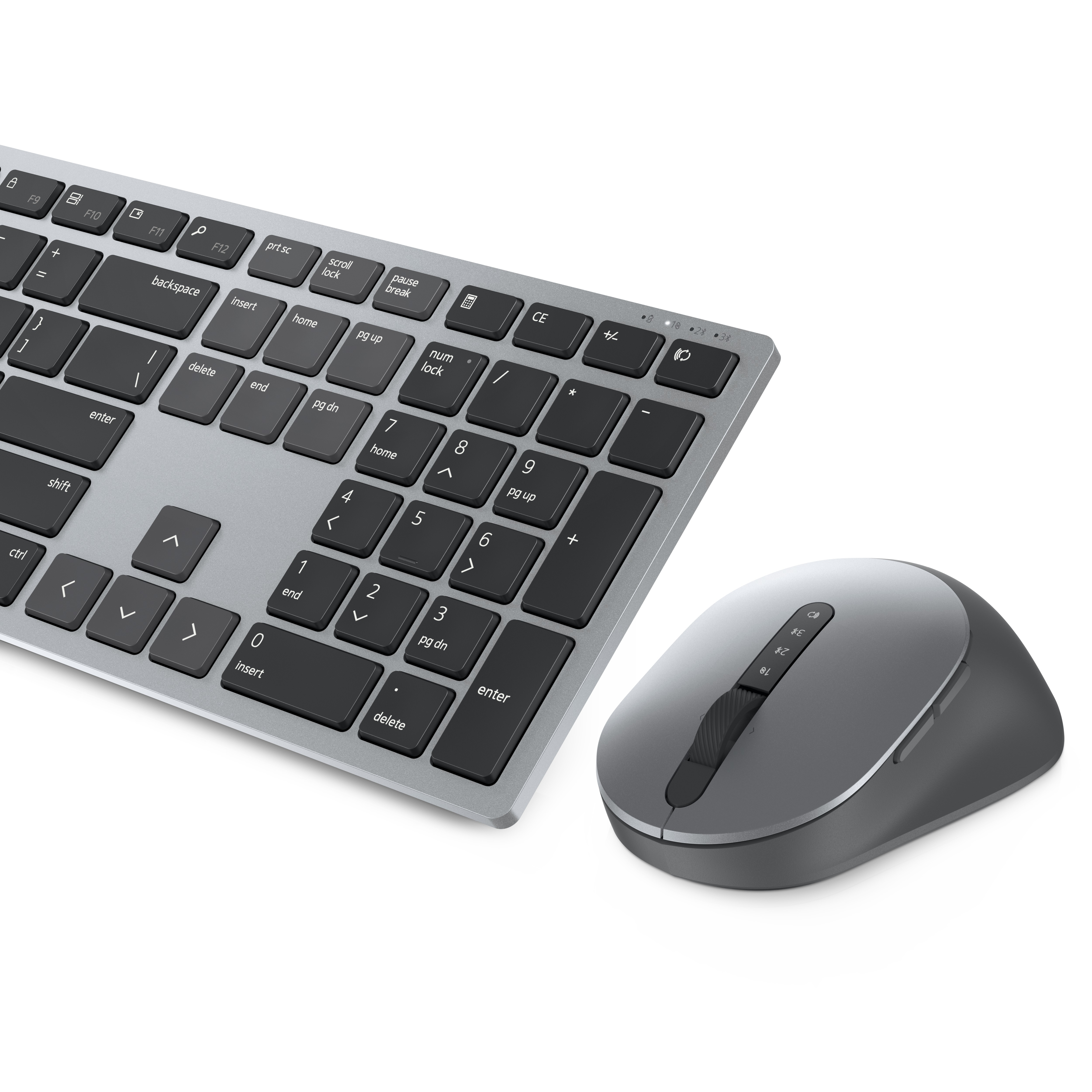 Dell Pro Plus-Tastatur und -Maus ? KM7321W - deutsch (QWERTZ), Volle Größe (100%), Kabellos, RF Wire