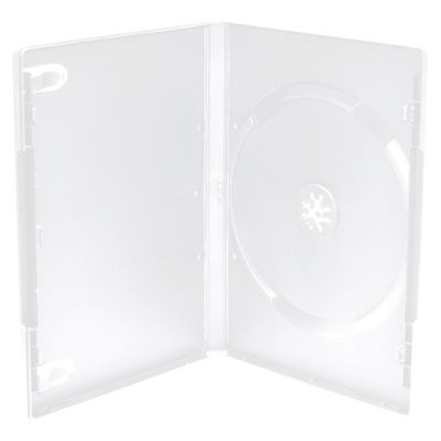MEDIARANGE BOX30-T, DVD-Hülle, 1 Disks, Transparent, Kunststoff, 120 mm, 136 mm