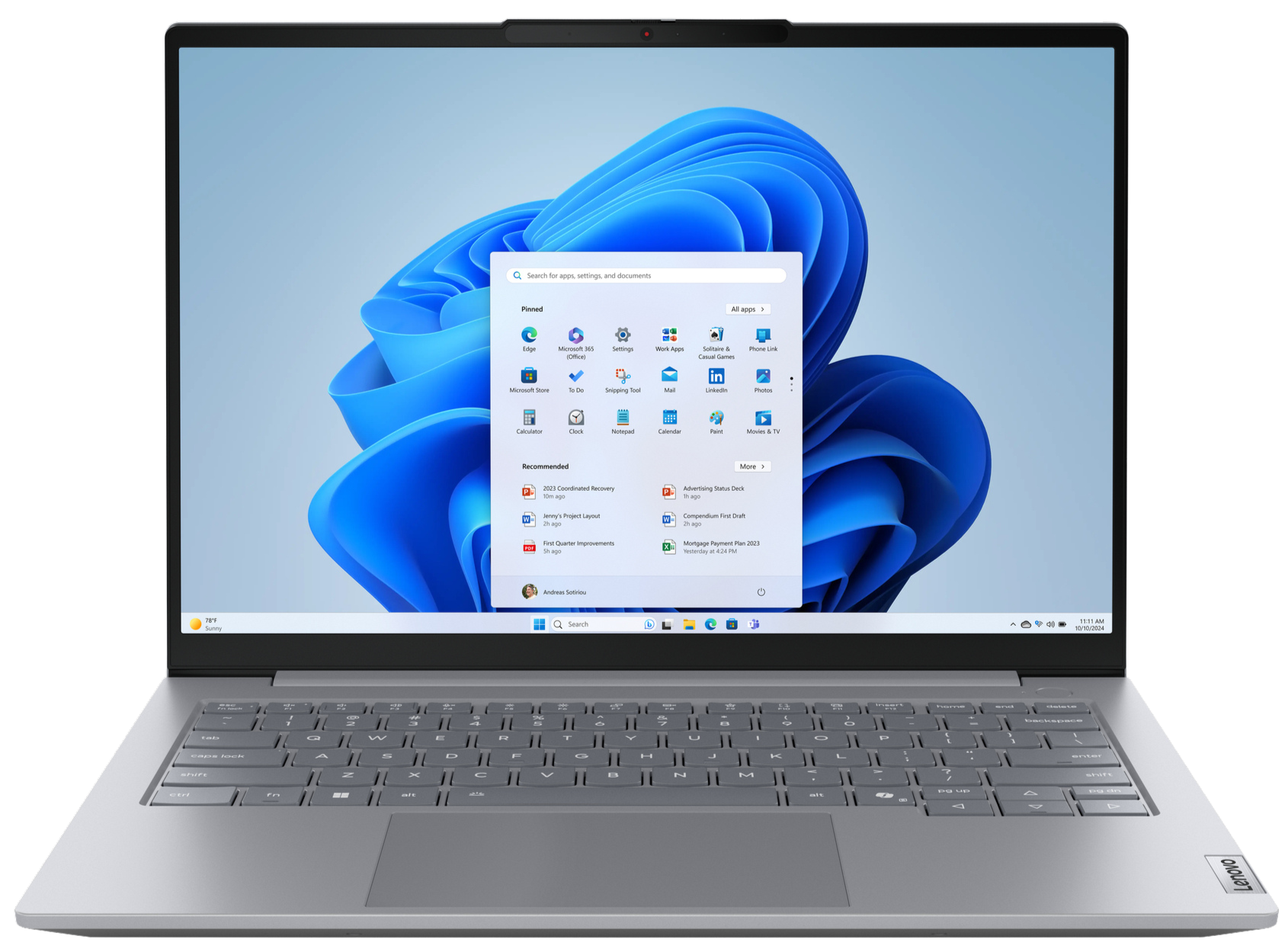 Lenovo ThinkBook 14 G8 - 14" WUXGA, Core Ultra 5 225U, 16GB RAM, 512GB SSD, Win11 Pro