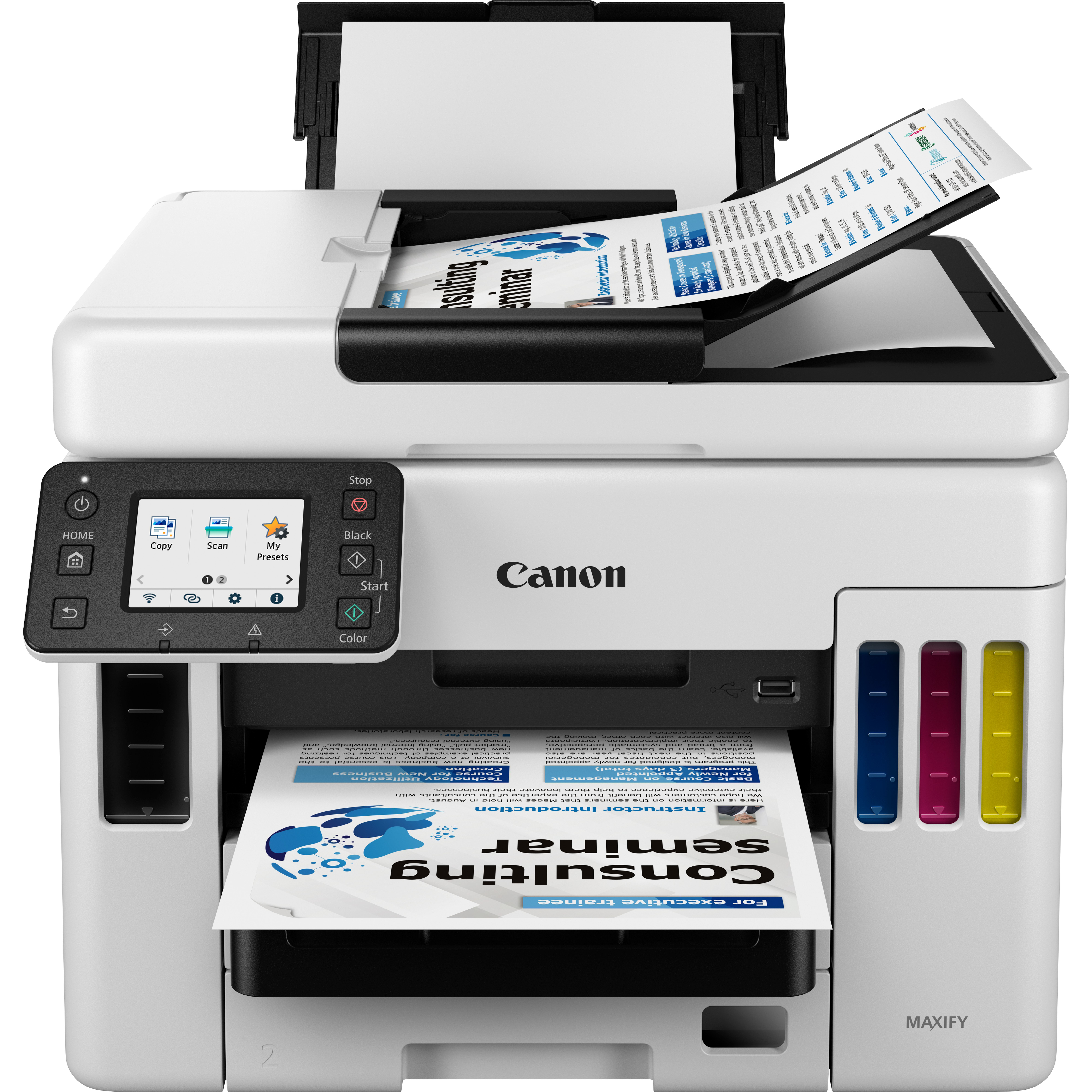 Canon MAXIFY GX7050, Multifunktionsdrucker, Farbe, Tintenstrahl, nachfüllbar
