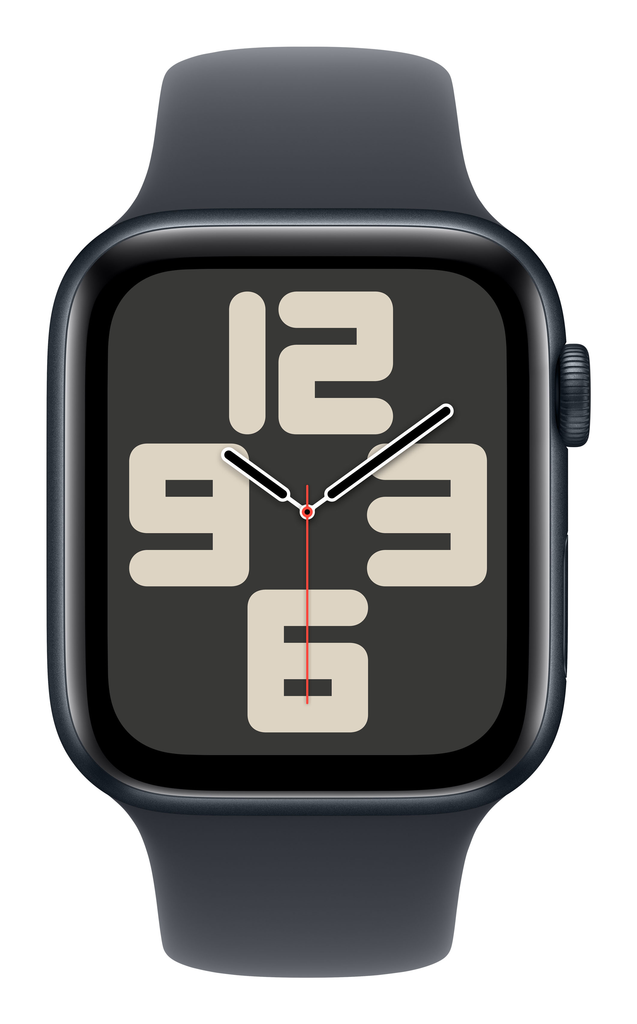 Apple Watch SE (2022) (GPS) 44mm Mitternacht mit Sportarmband S/M Mitternacht