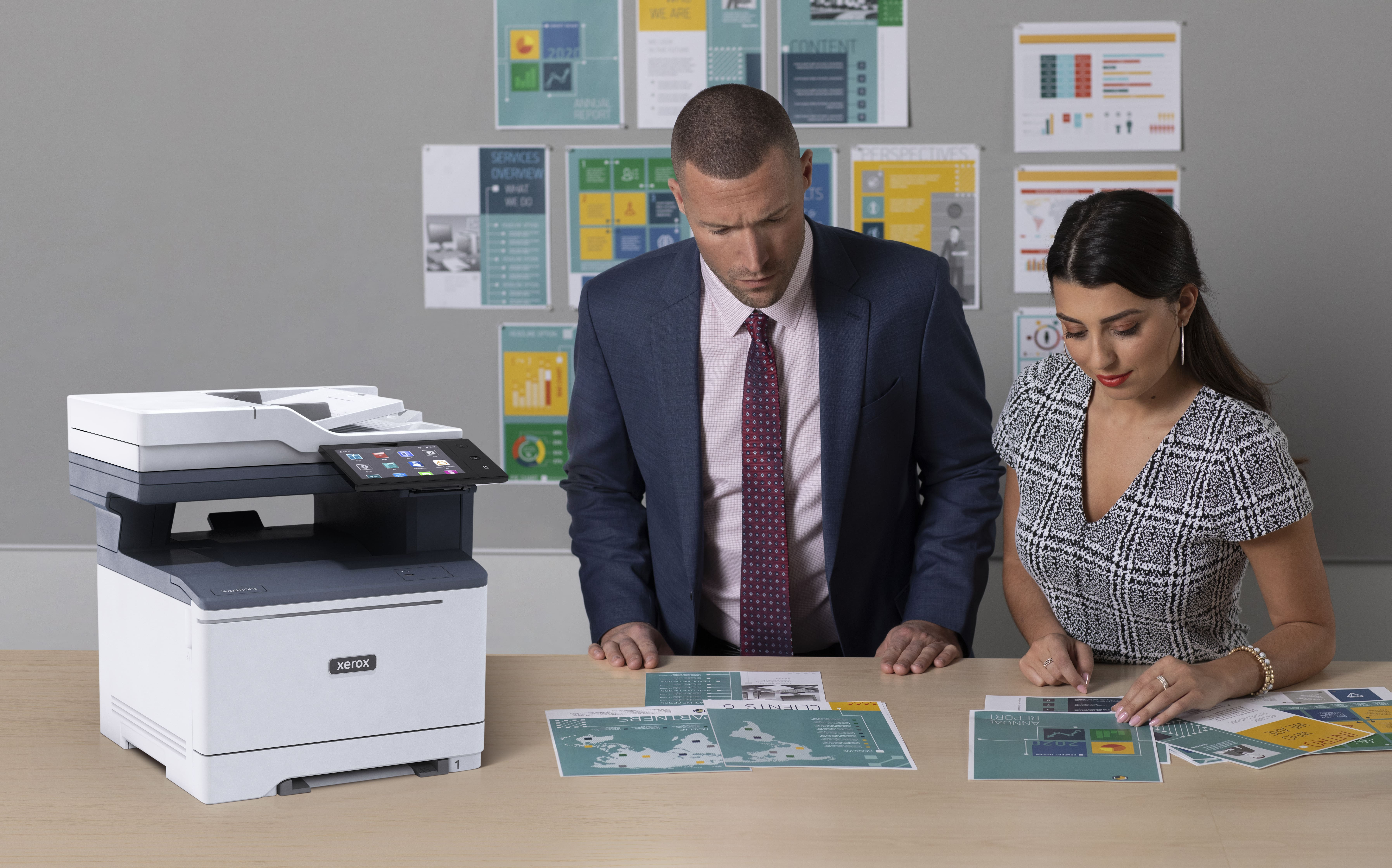 Xerox VersaLink C415V_DN - Multifunktionsdrucker - Farbe - Laser - Legal (216 x 356 mm)