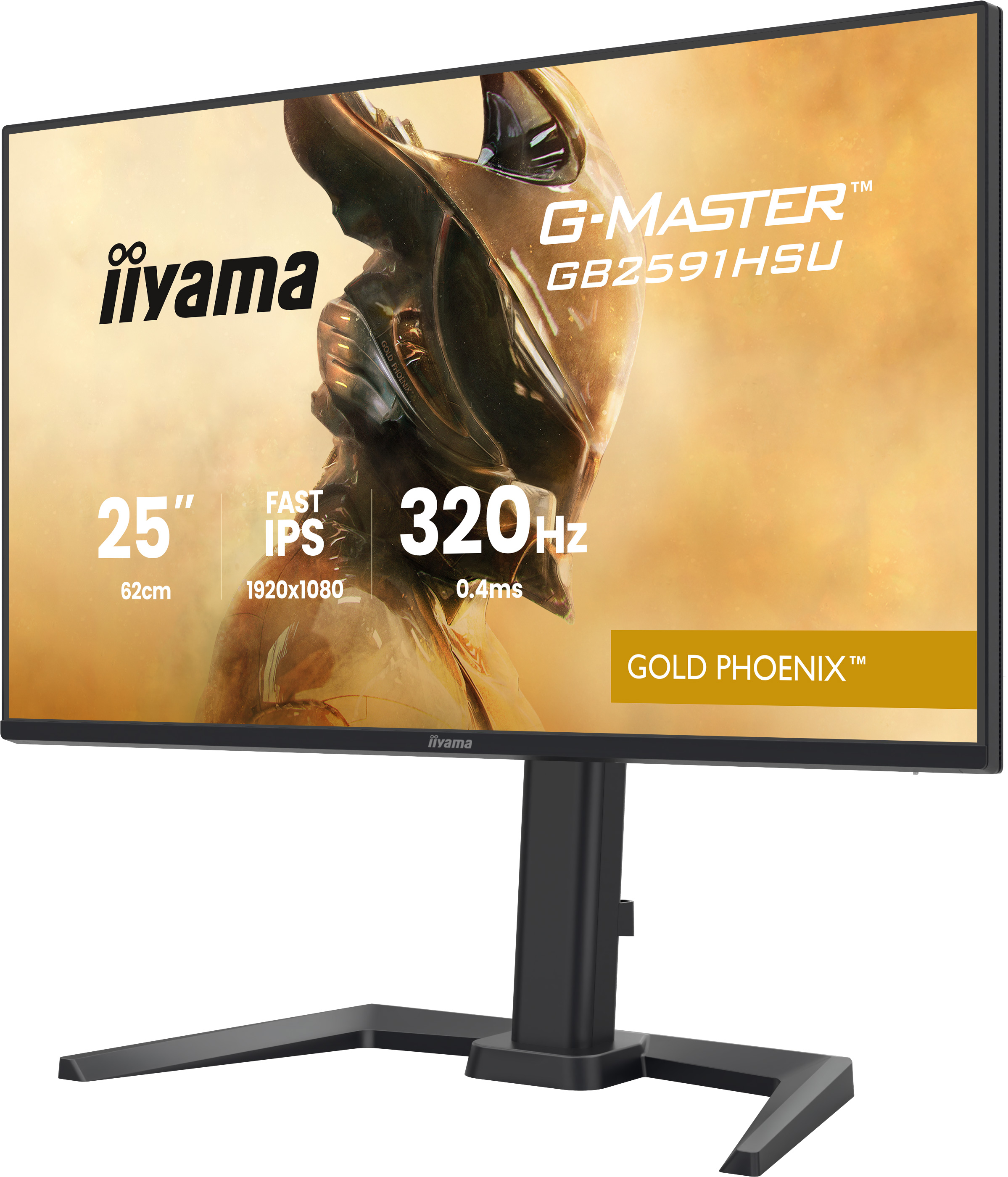 Iiyama G-MASTER Gold Phoenix GB2591HSU-B1 - LED-Monitor - Gaming - 63.5 cm (25")