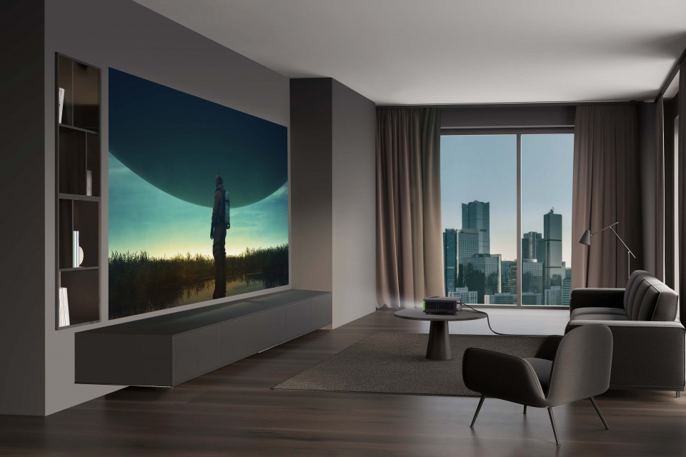 ViewSonic X2-4K, 2150 ANSI Lumen, LED, UHD 4K (3840x2160), 3000000:1, 16:9, 1524 - 3048 mm (60 - 120