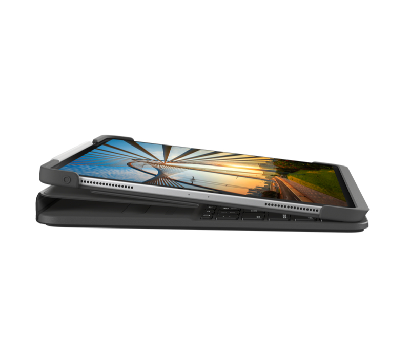Logitech Slim Folio Pro for iPad Pro 11-inch (1st, 2nd & 3rd generation), QWERTZ, Schweiz, 1,7 cm, 1