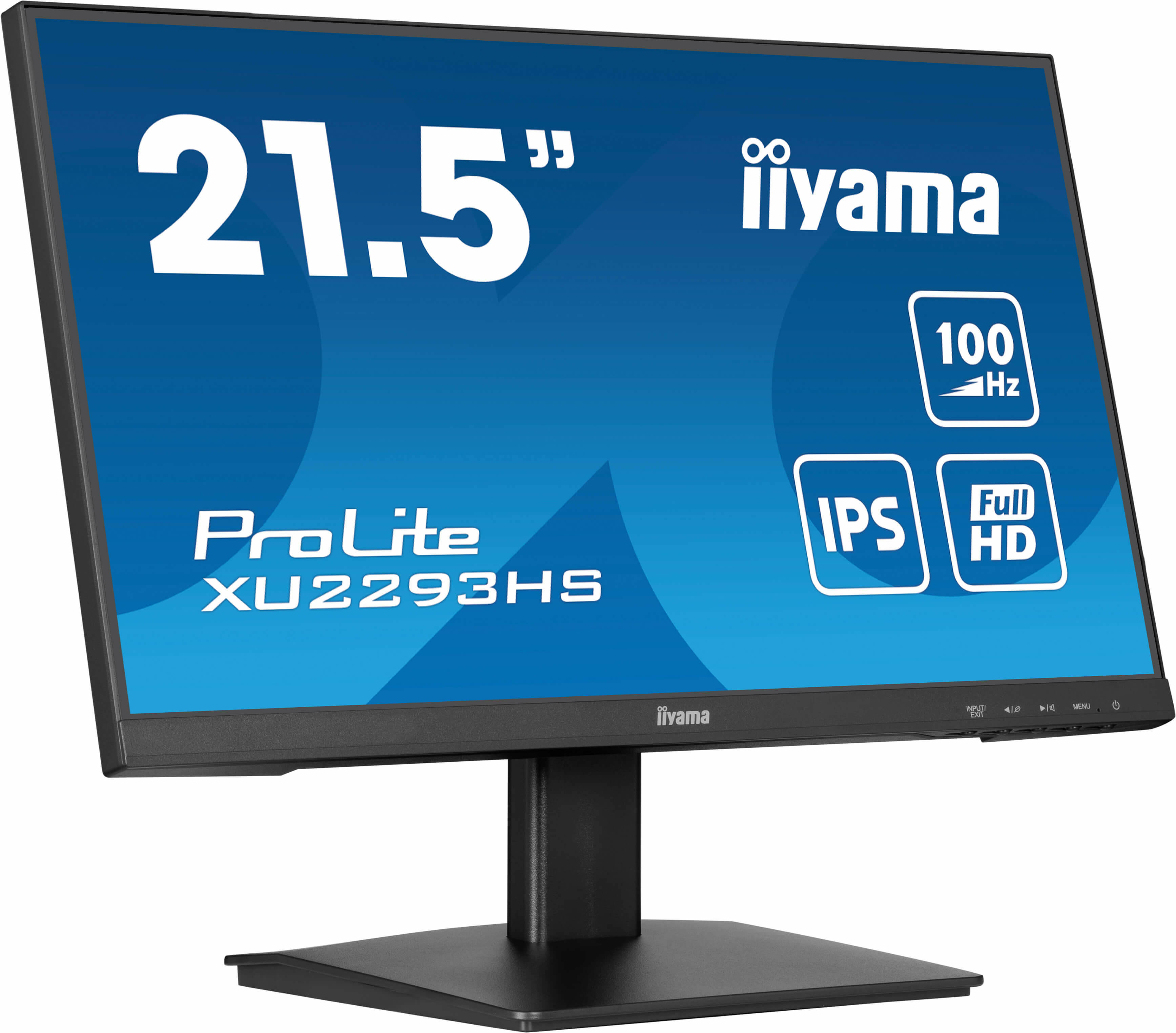 iiyama ProLite XU2293HS-B6 Monitor 54.6 cm (21.5") Full HD, IPS, 4ms, HDMI, Displayport