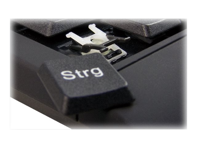 KeySonic ACK-3401U - Tastatur - USB - GB - Schwarz