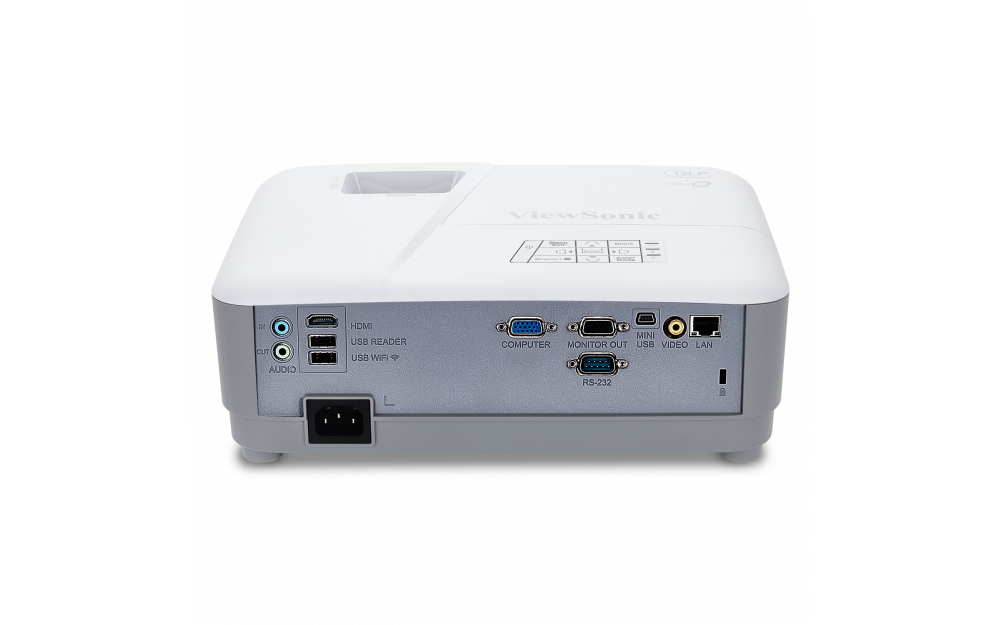 ViewSonic PG603X - DLP-Projektor - 3D - 3600 ANSI-Lumen - XGA (1024 x 768)