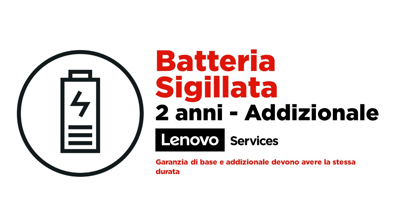 Lenovo Sealed Battery - Batterieaustausch - 2 Jahre