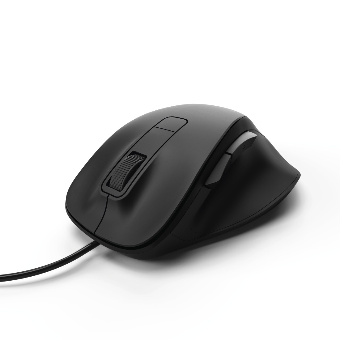 Hama MC-500 - Maus - optisch - 6 Tasten - kabelgebunden