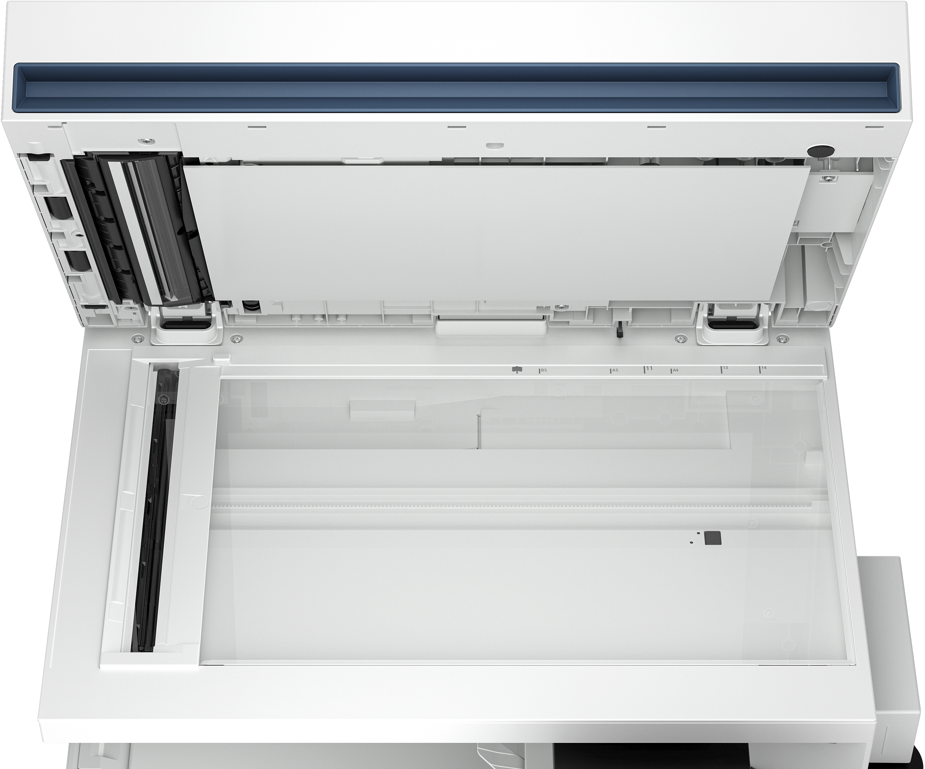 HP LaserJet Enterprise Flow MFP 5800zf - Multifunktionsdrucker - Farbe - Laser - Legal (216 x 356 mm