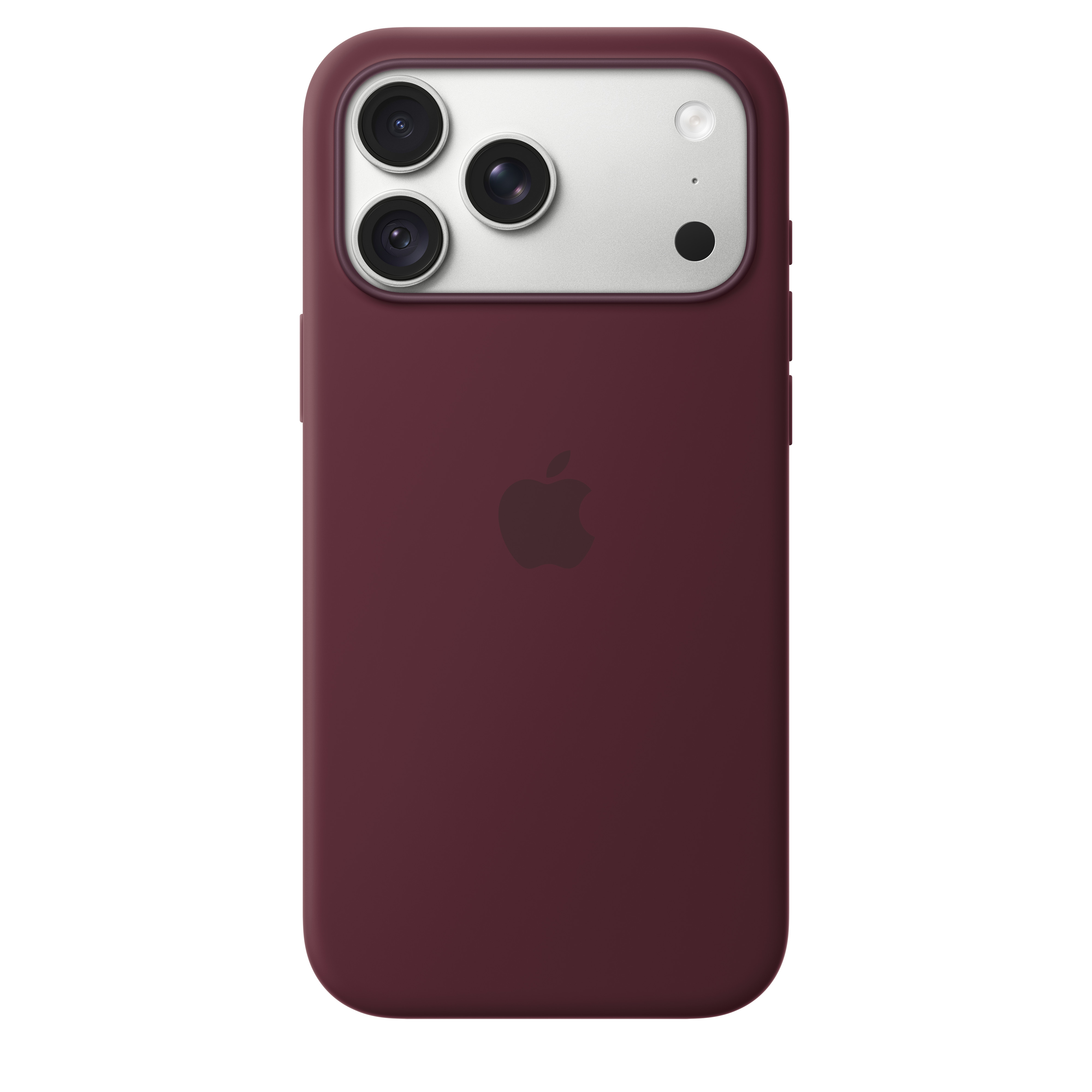 Apple iPhone 18 Pro Max Silicone Case with MagSafe Burgundy