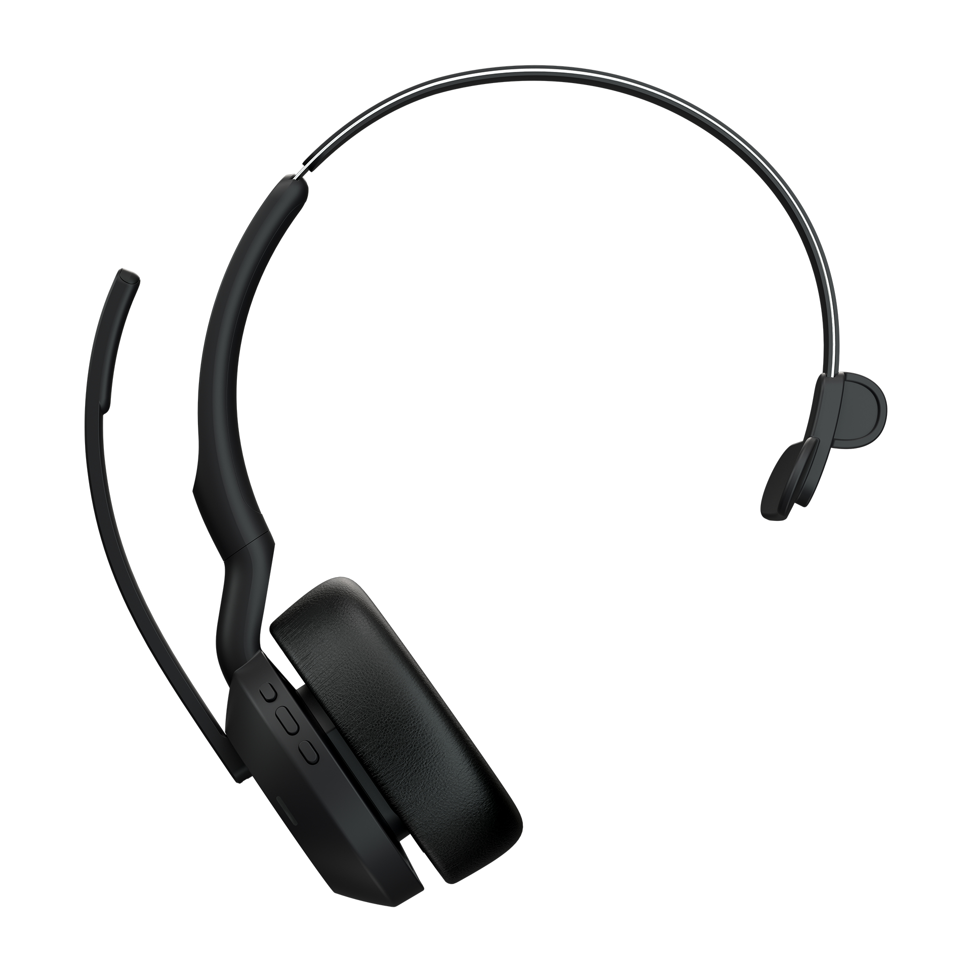 Jabra Evolve2 55, Headset schwarz, Mono, Microsoft Teams, USB-C, Link380c