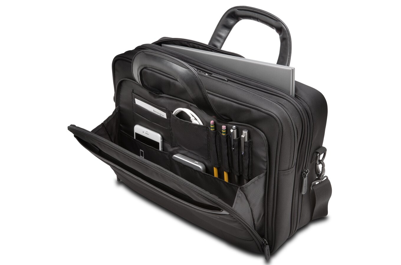 Kensington Contour 2.0 Business Briefcase - Notebook-Tasche - 39.6 cm (15.6")