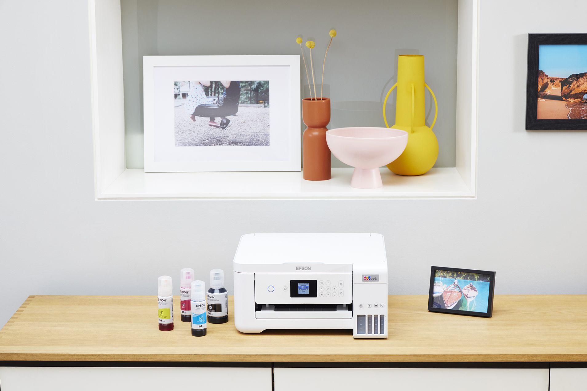 Epson EcoTank ET-2856 - Multifunktionsdrucker - Farbe - Tintenstrahl - wiederbefüllbar - A4 (Medien)