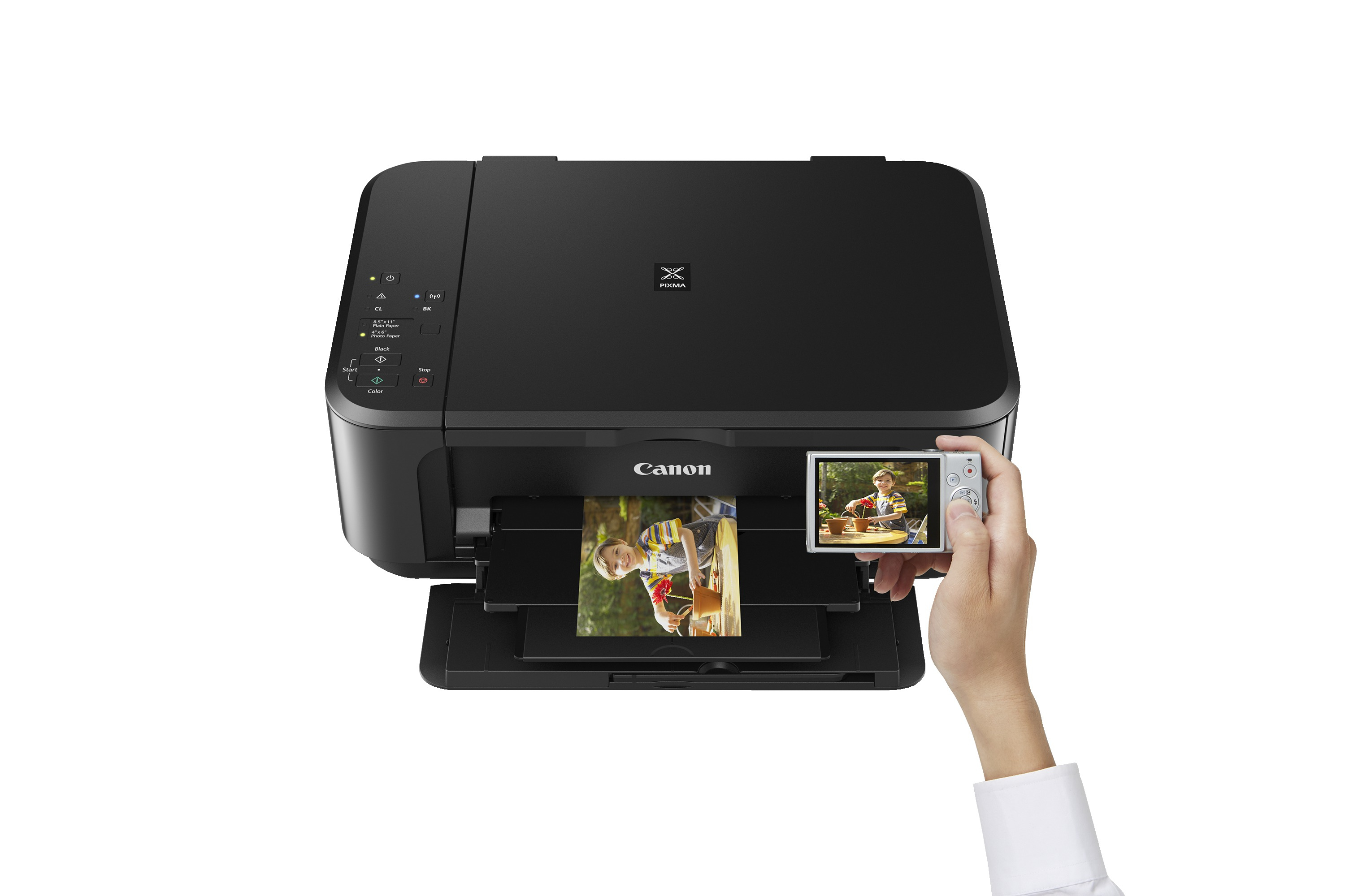 Canon PIXMA MG3650, Tintenstrahl, Farbdruck, 4800 x 1200 DPI, Farbkopieren, A4, Schwarz