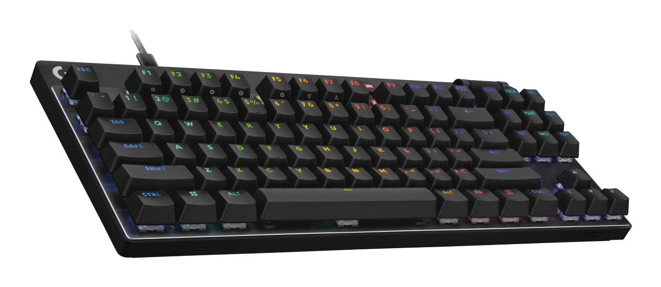 Logitech G PRO X RAPID - Tastatur - TKL - hintergrundbeleuchtet - USB - QWERTY - Nordisch (Dänisch/F
