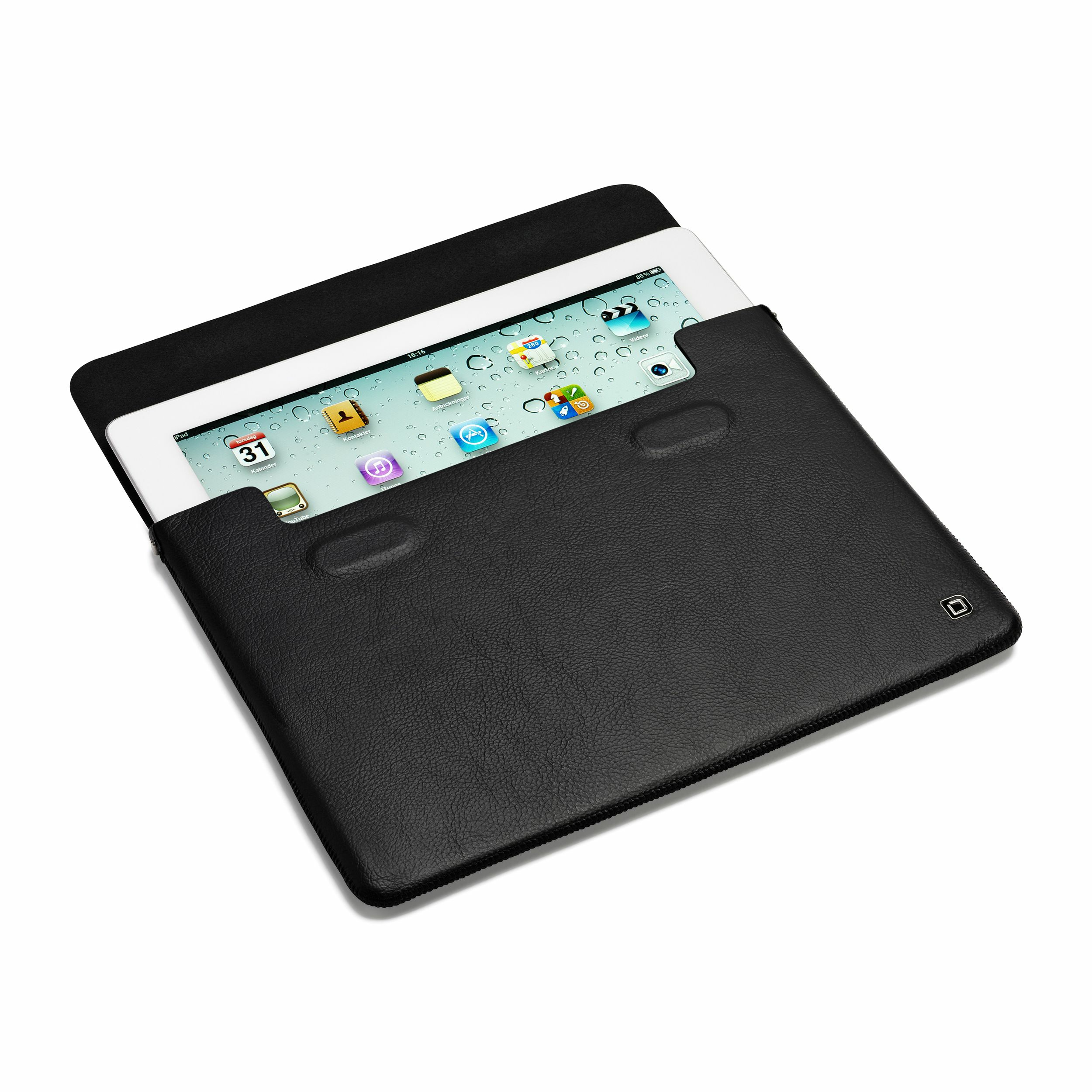 Dicota Schutzhülle für Tablet - Echt Leder