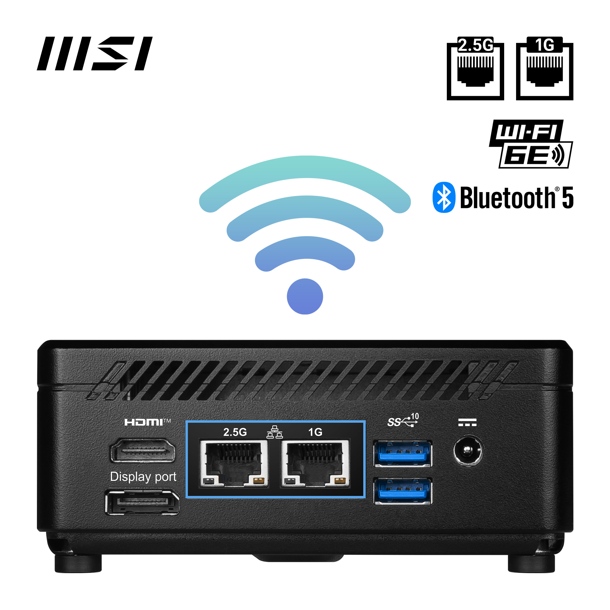 MSI Cubi 5 1M-630AT, Core 5 120U, 16GB, 512GB, Wi-Fi 6E, Win11 Pro