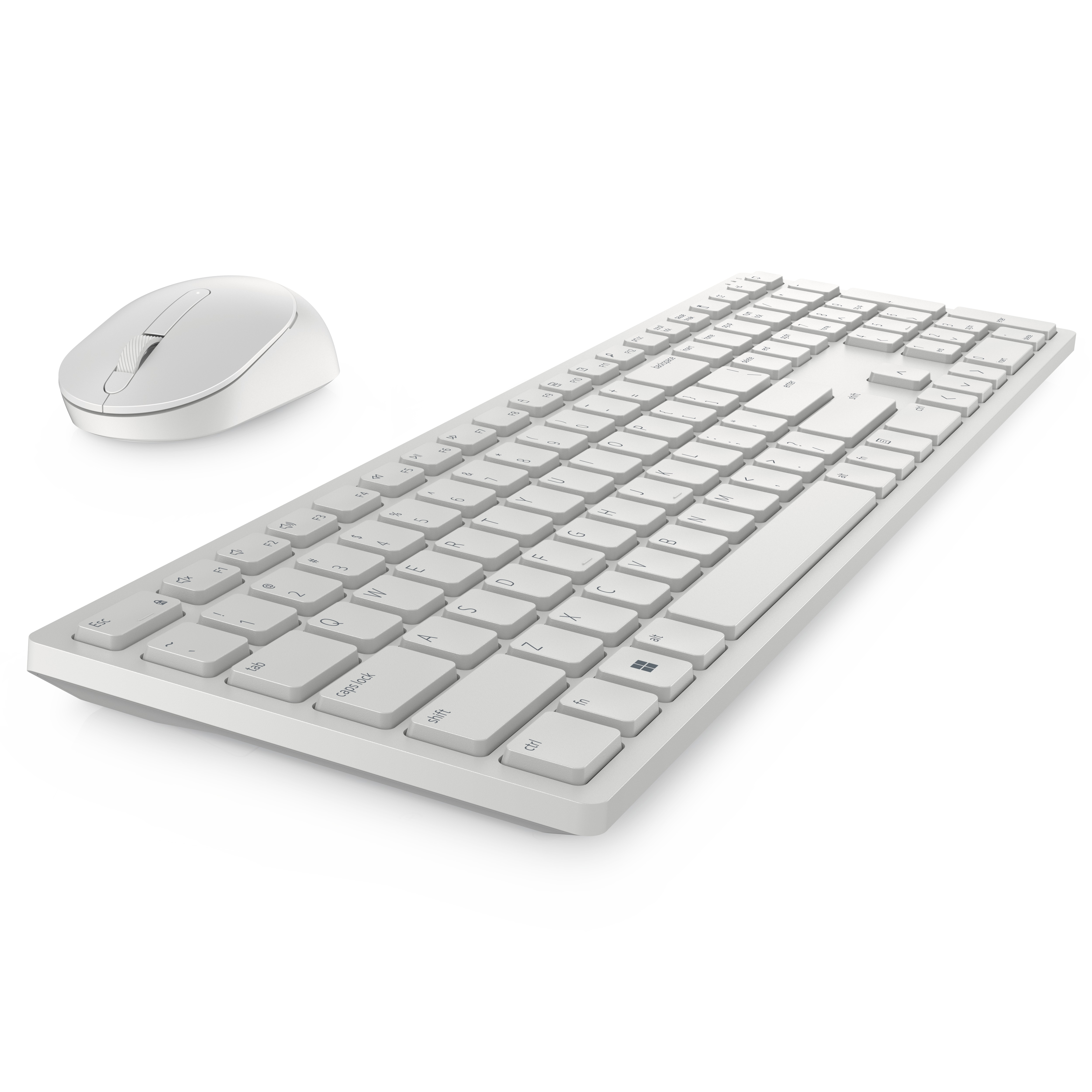 Dell KM5221W Pro Wireless Keyboard and Mouse, weiß, USB, DE